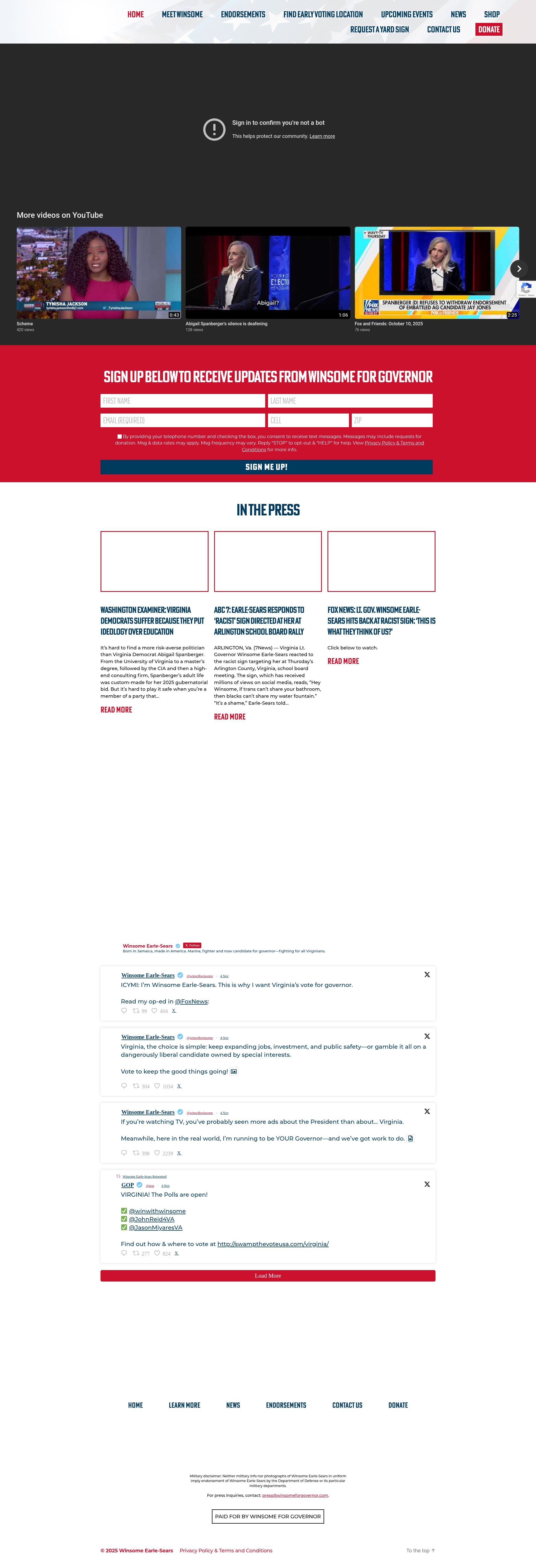 Landing Page