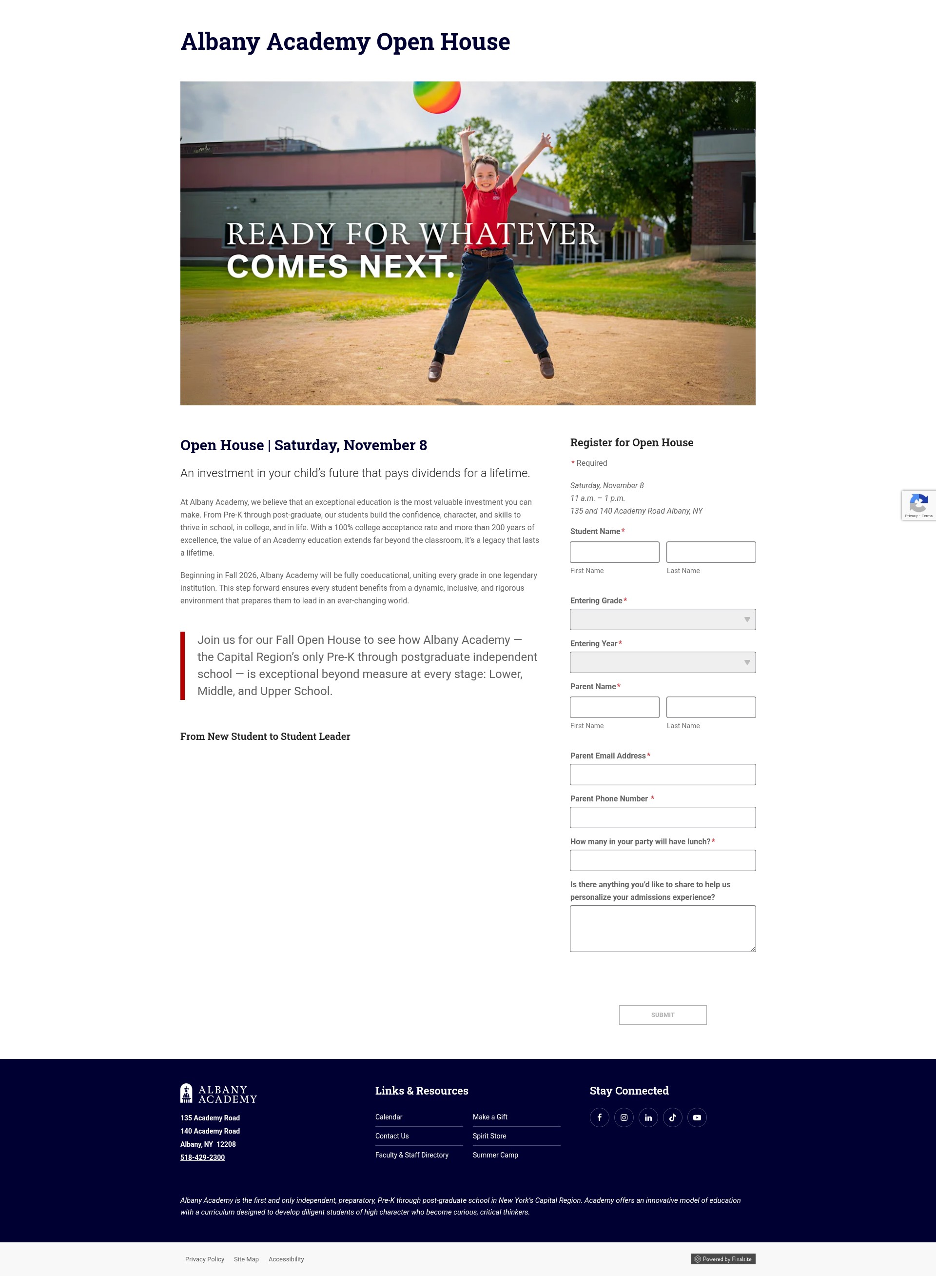 Landing Page