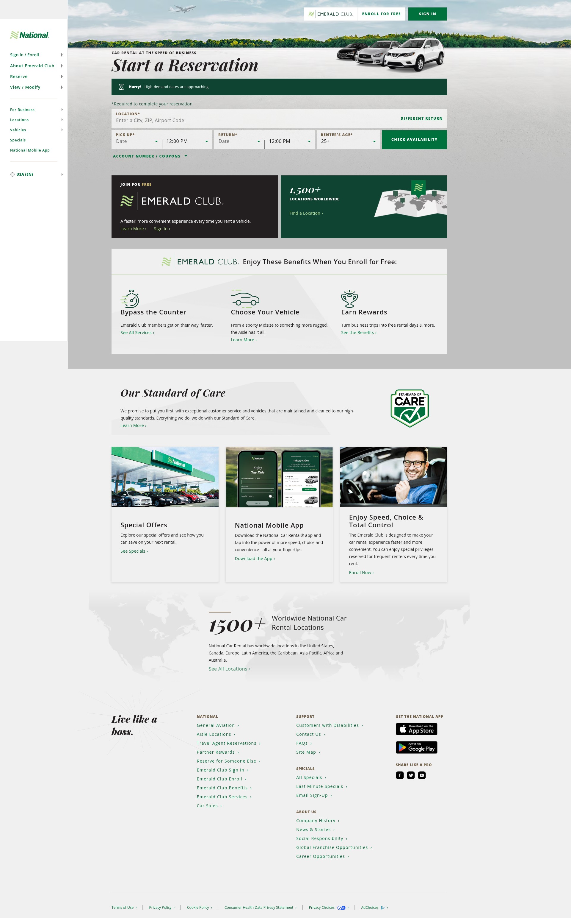 Landing Page
