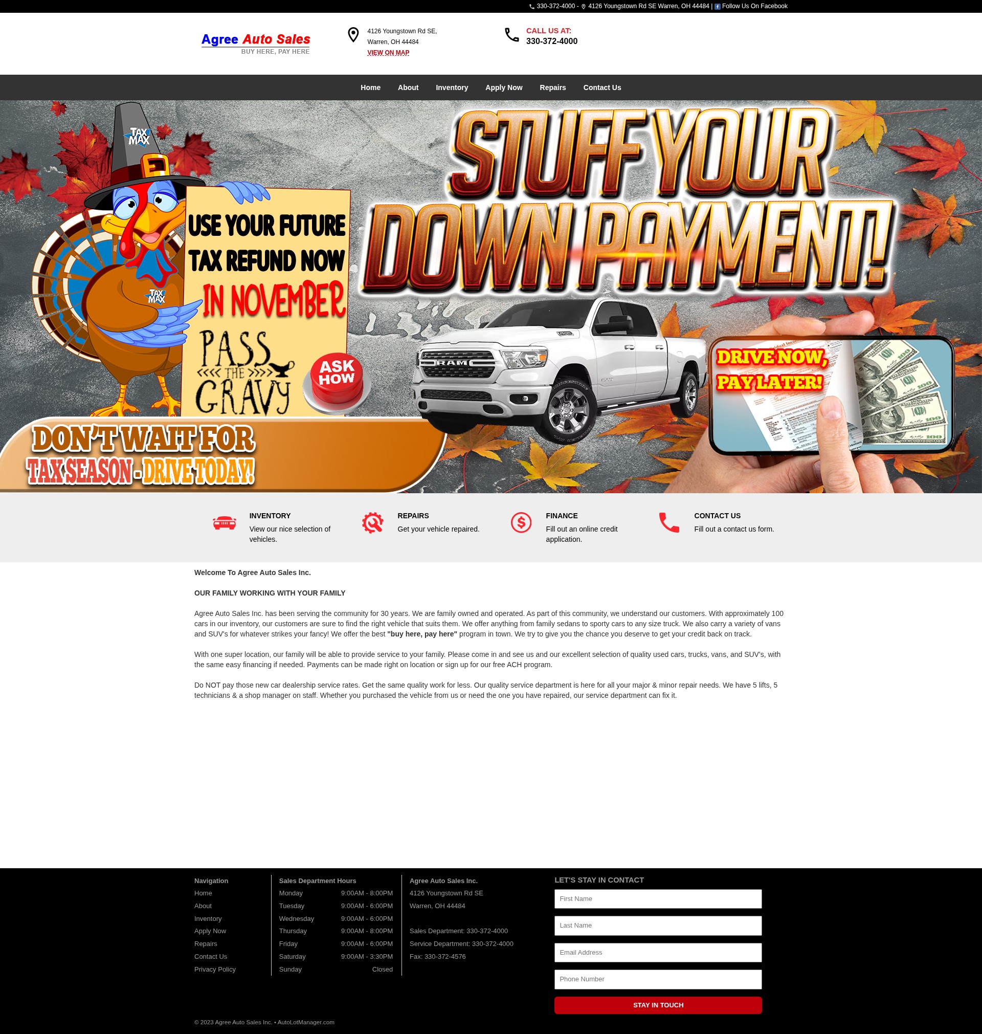 Landing Page