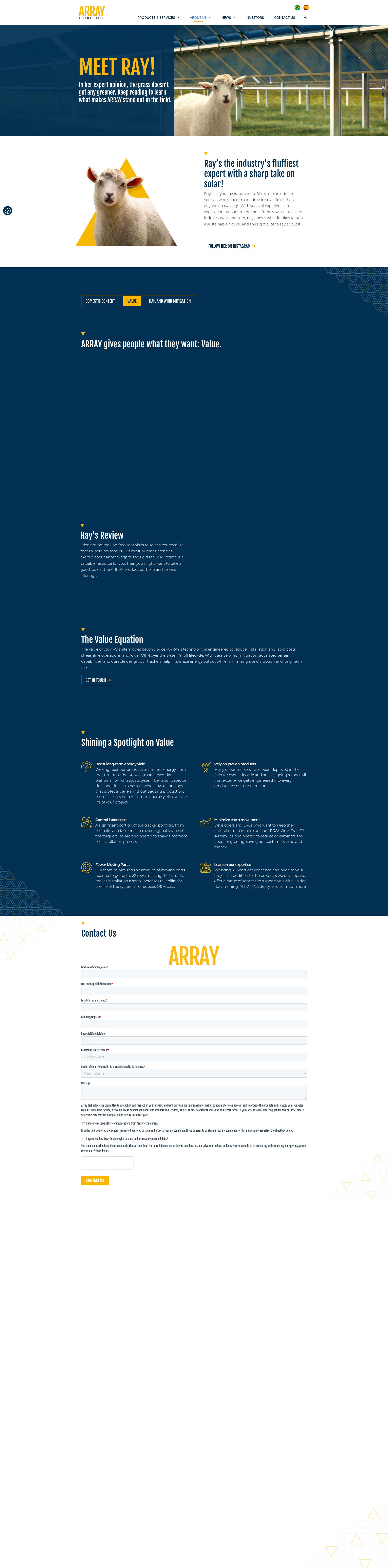 Landing Page