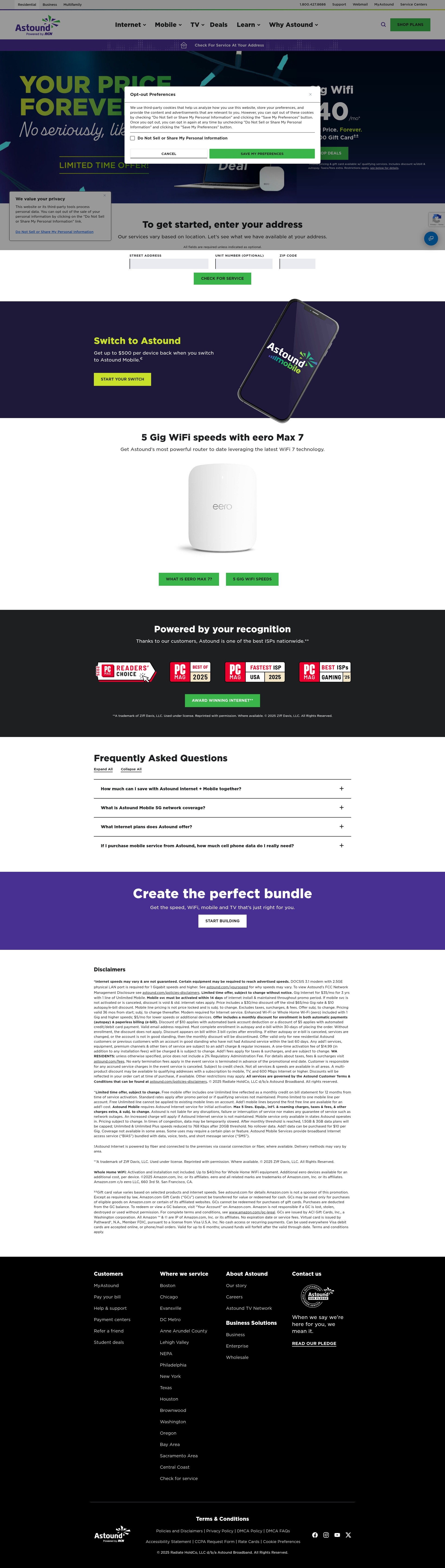 Landing Page