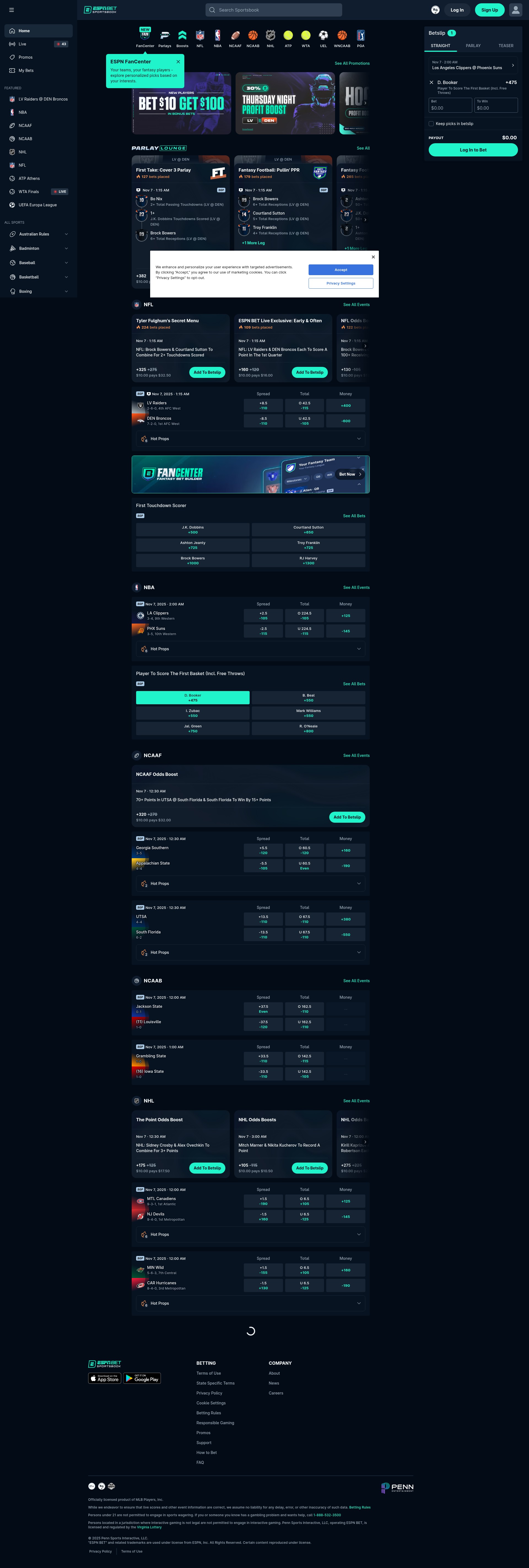 Landing Page