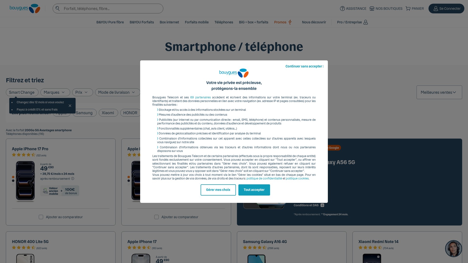Landing Page