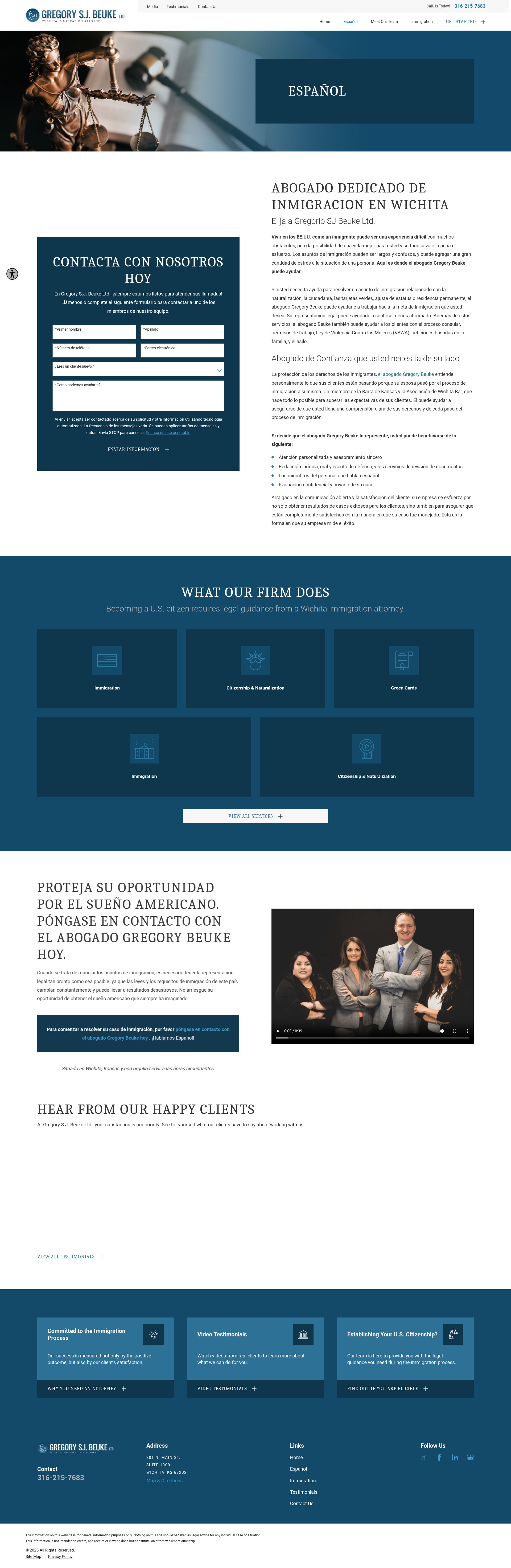 Landing Page