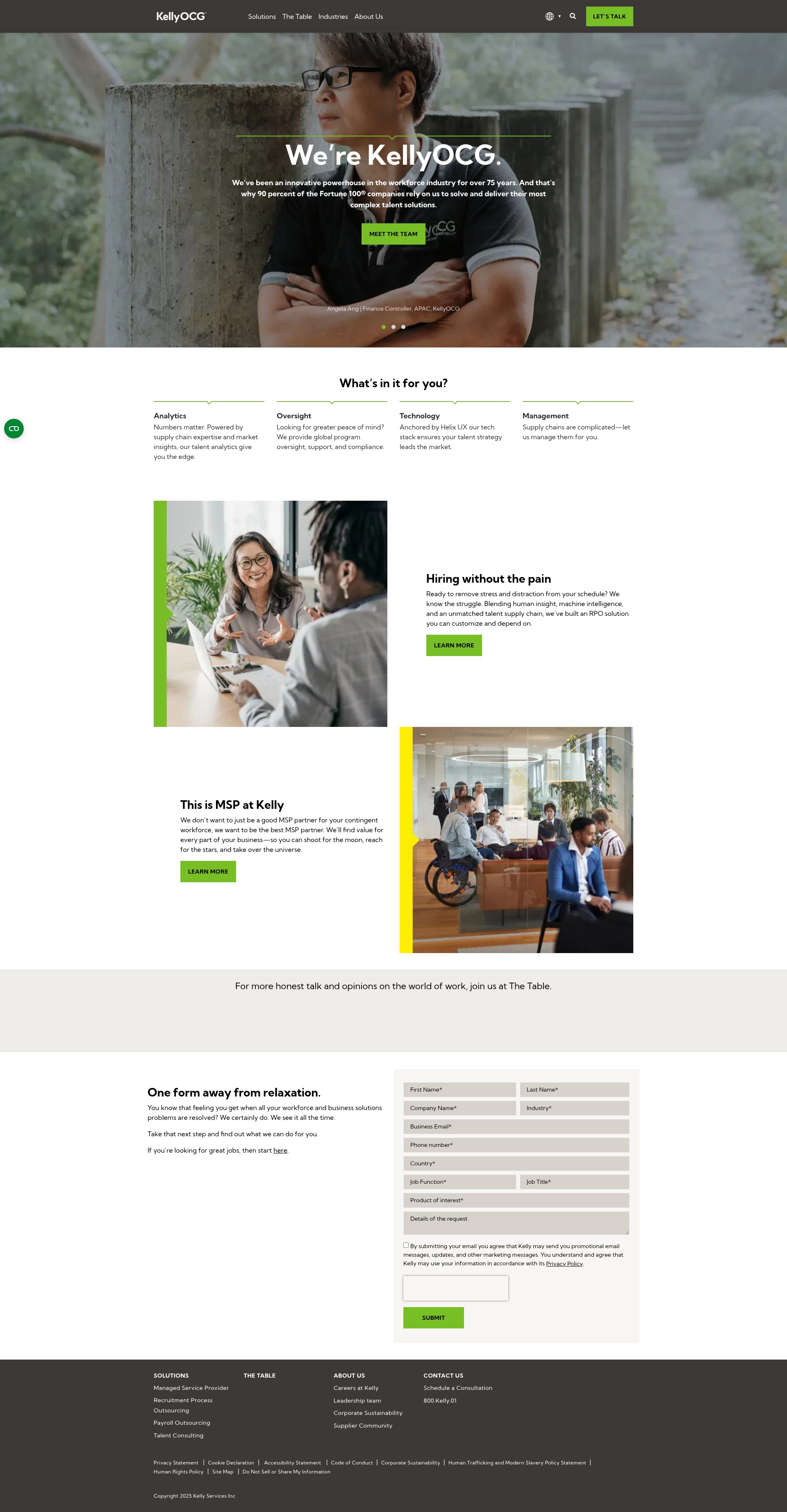 Landing Page