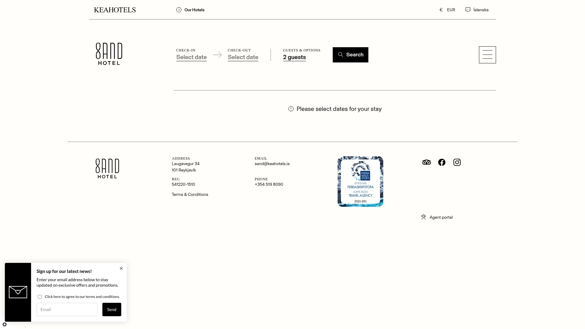 Landing Page