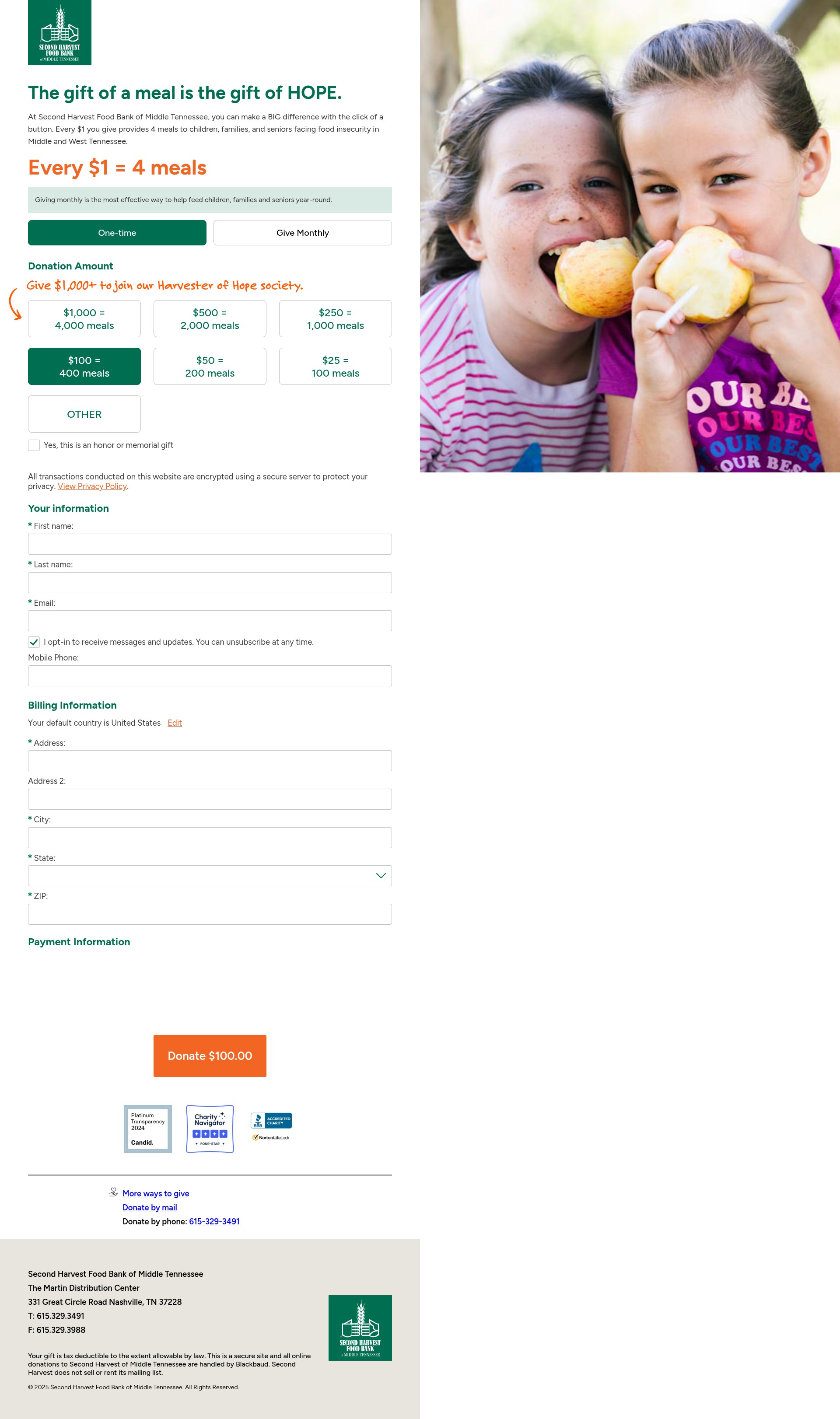 Landing Page