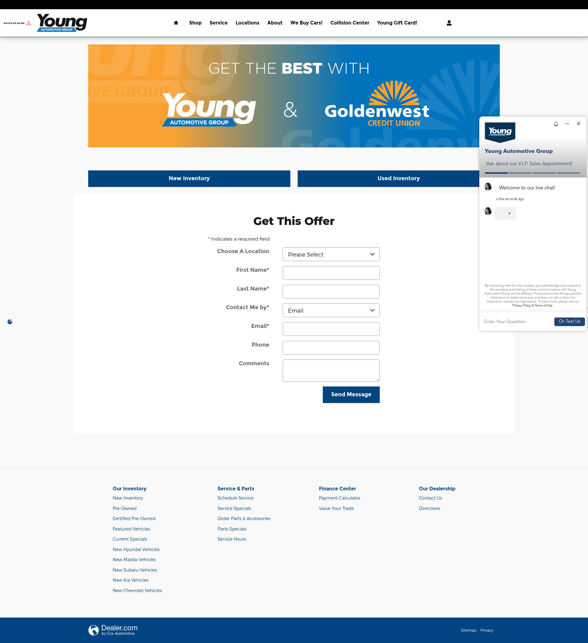 Landing Page