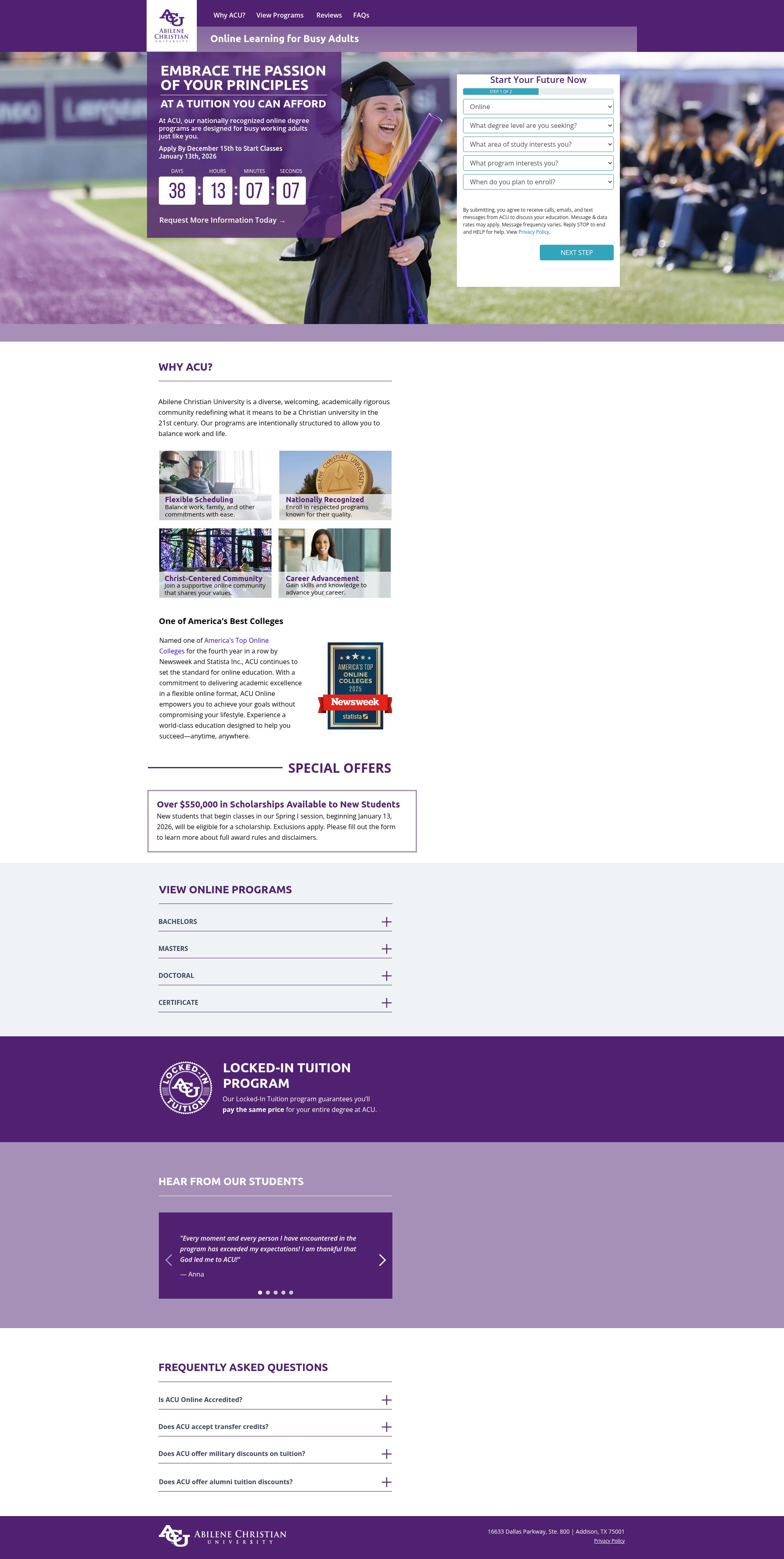 Landing Page