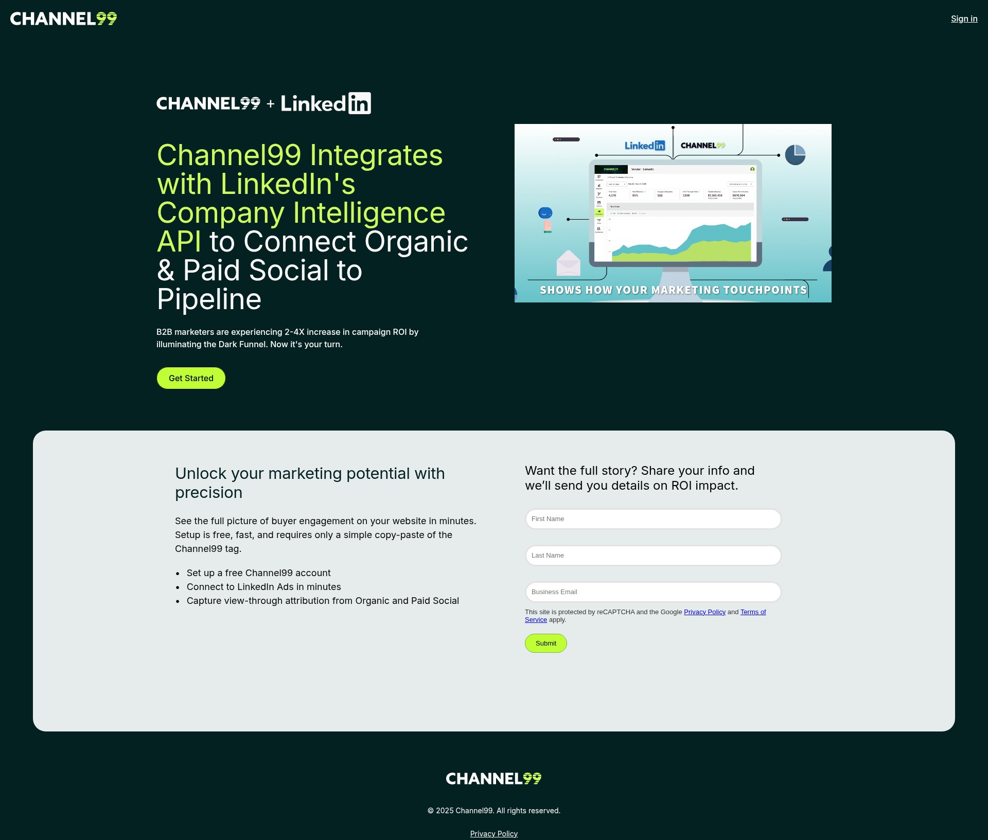 Landing Page