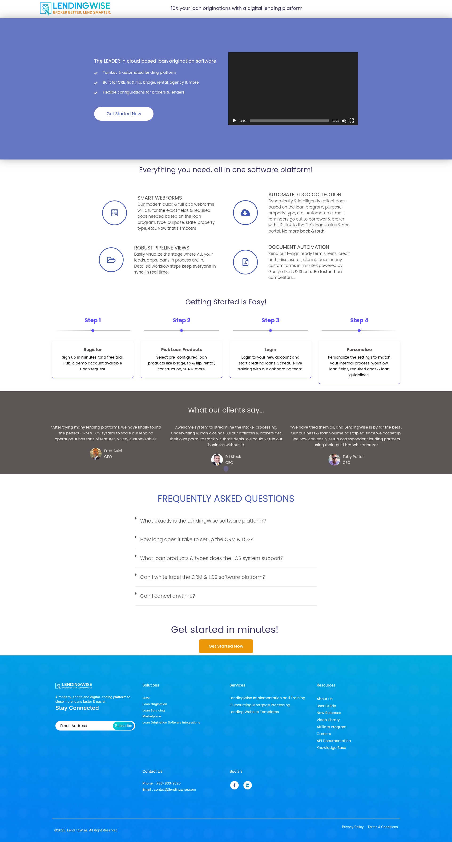 Landing Page