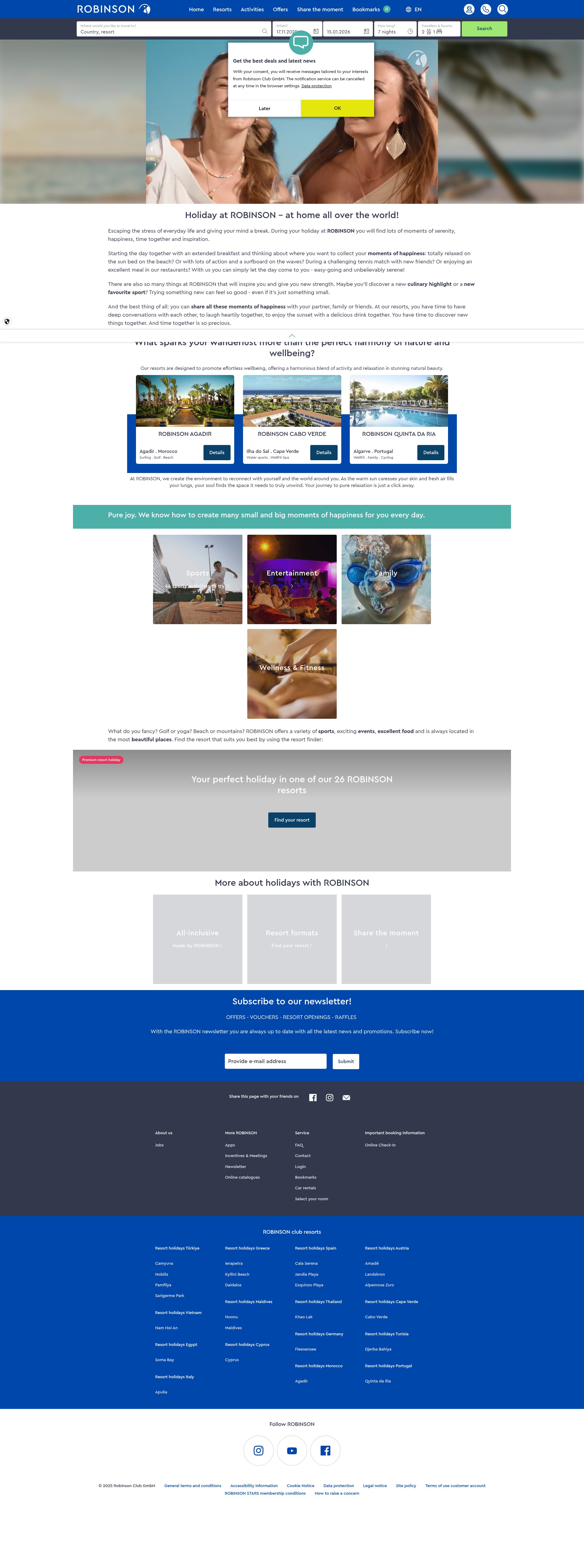 Landing Page