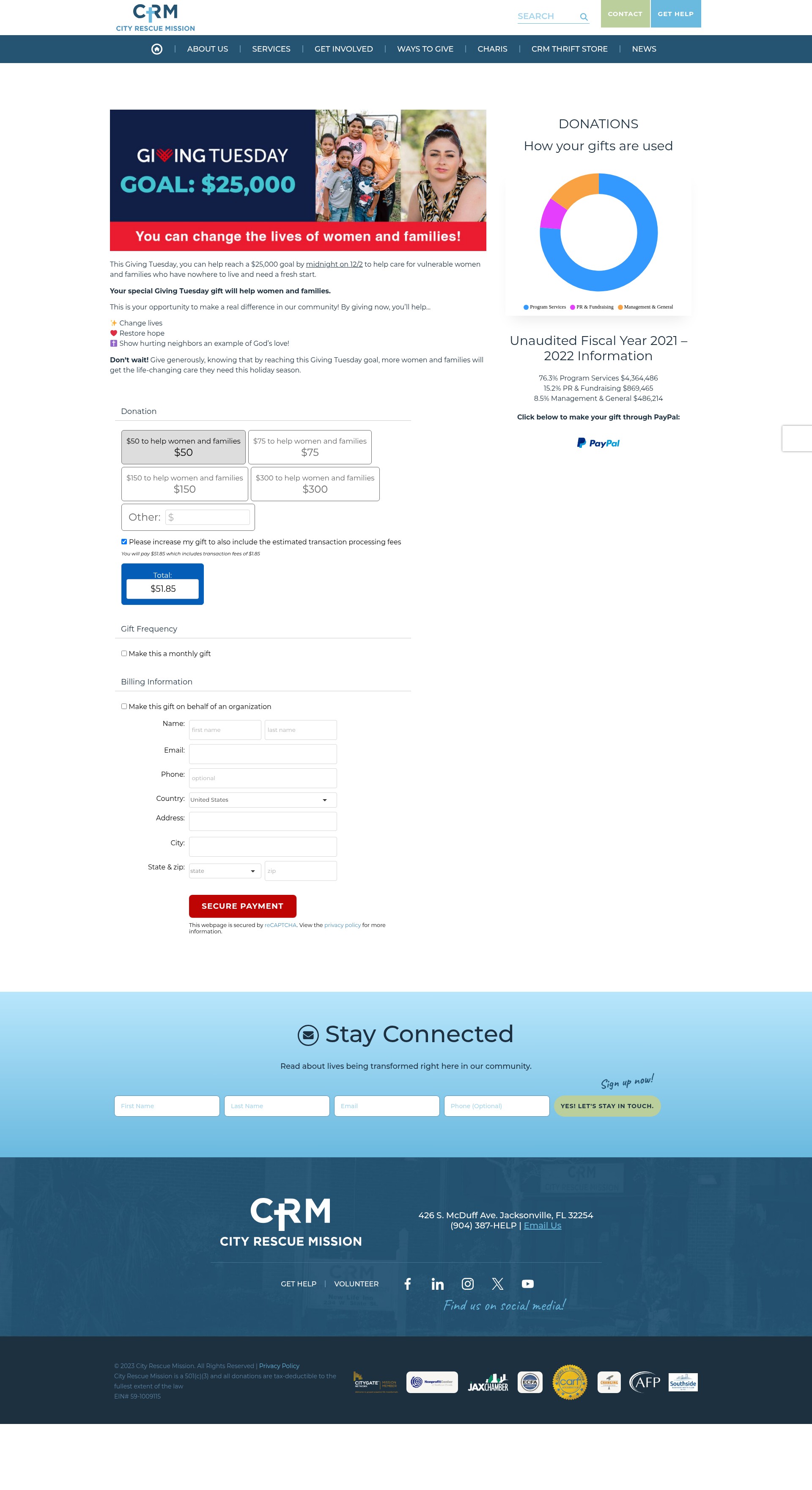 Landing Page