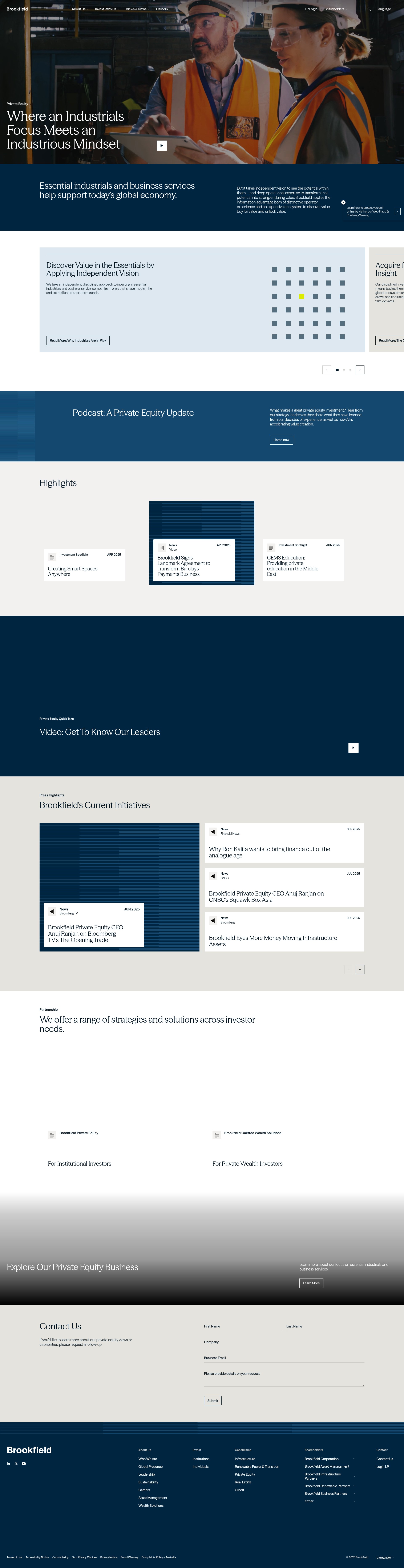 Landing Page