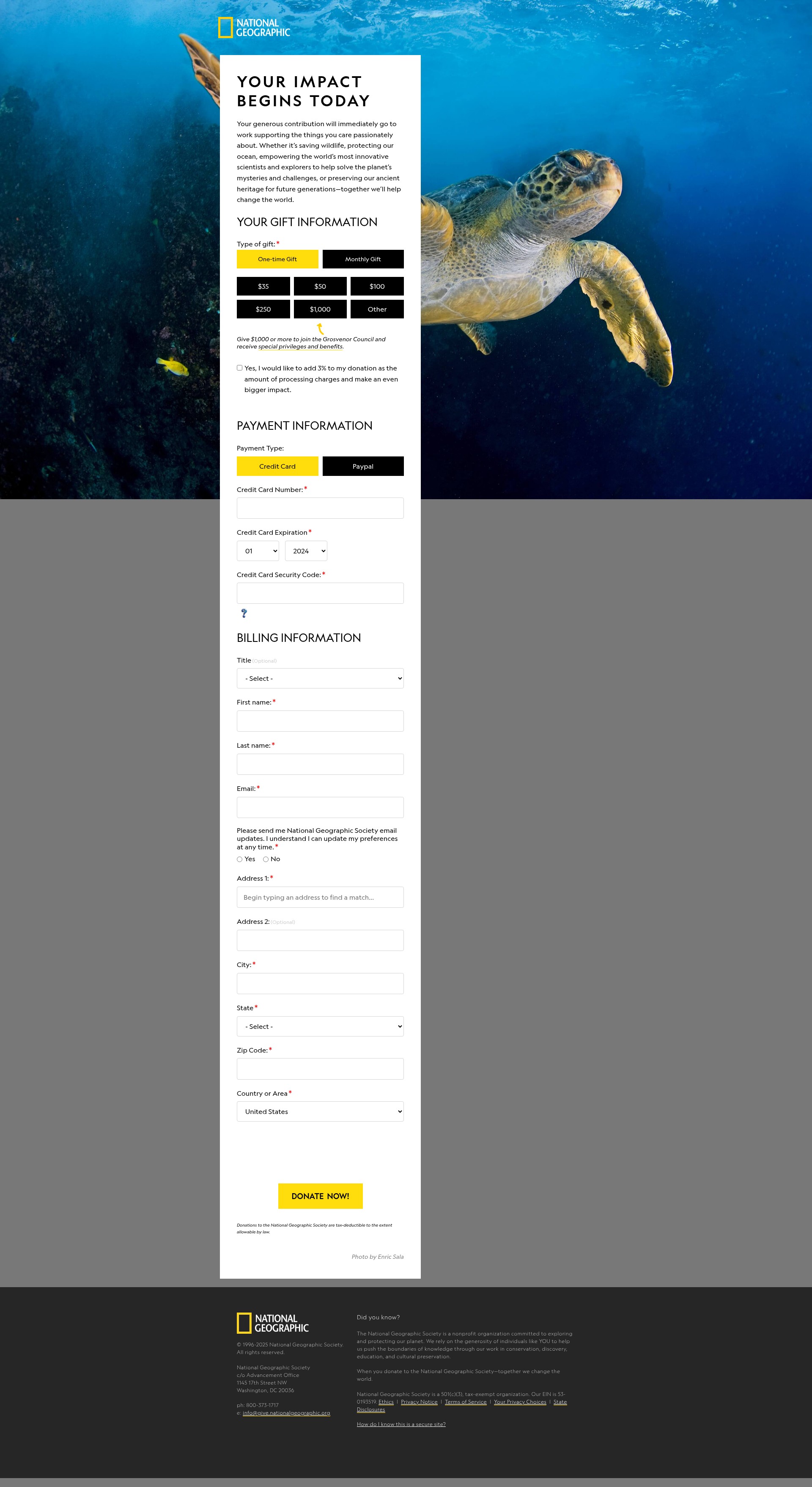 Landing Page