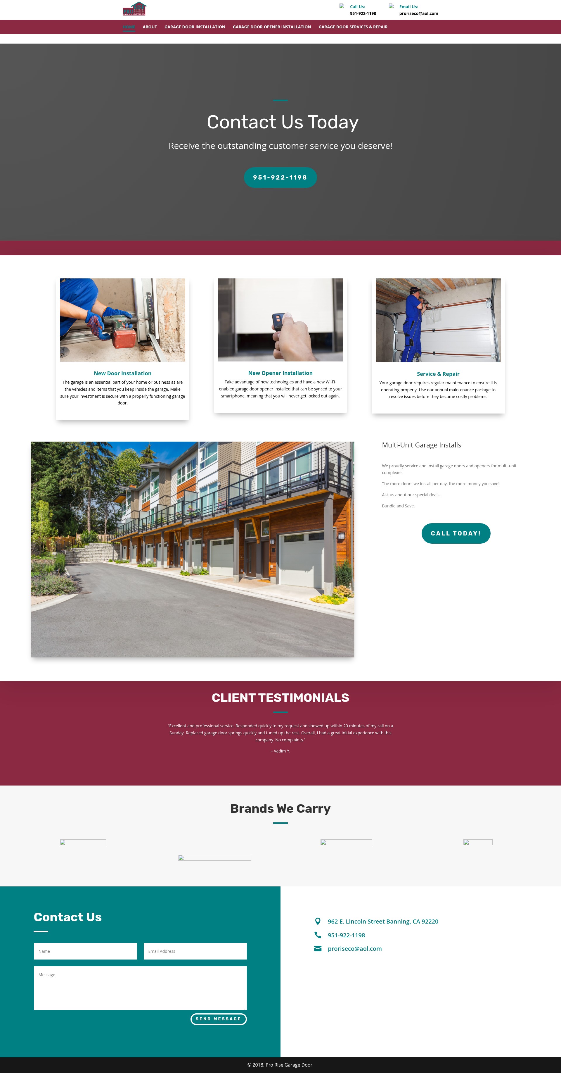 Landing Page
