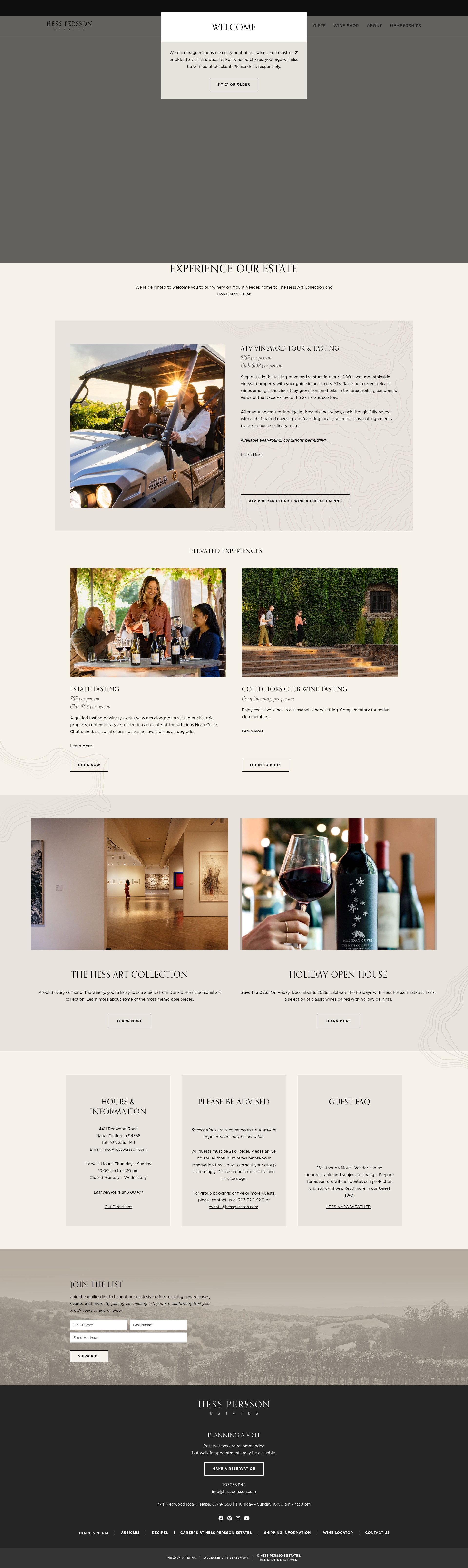 Landing Page
