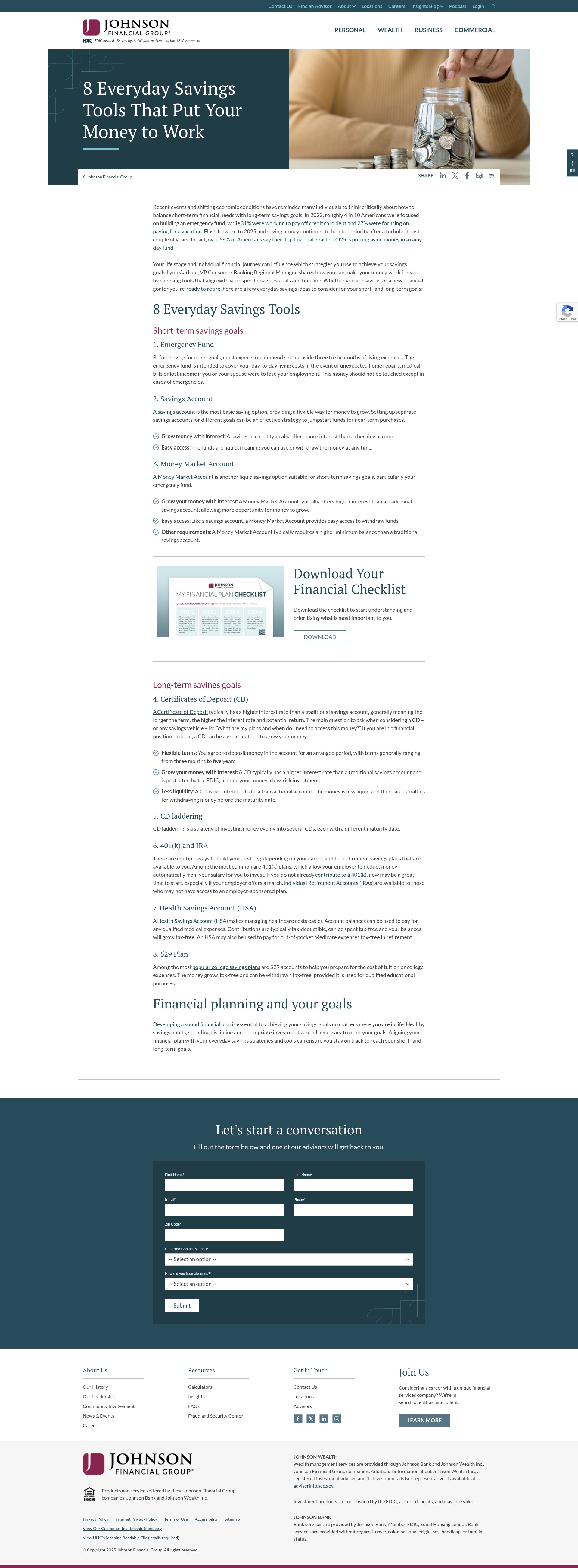 Landing Page