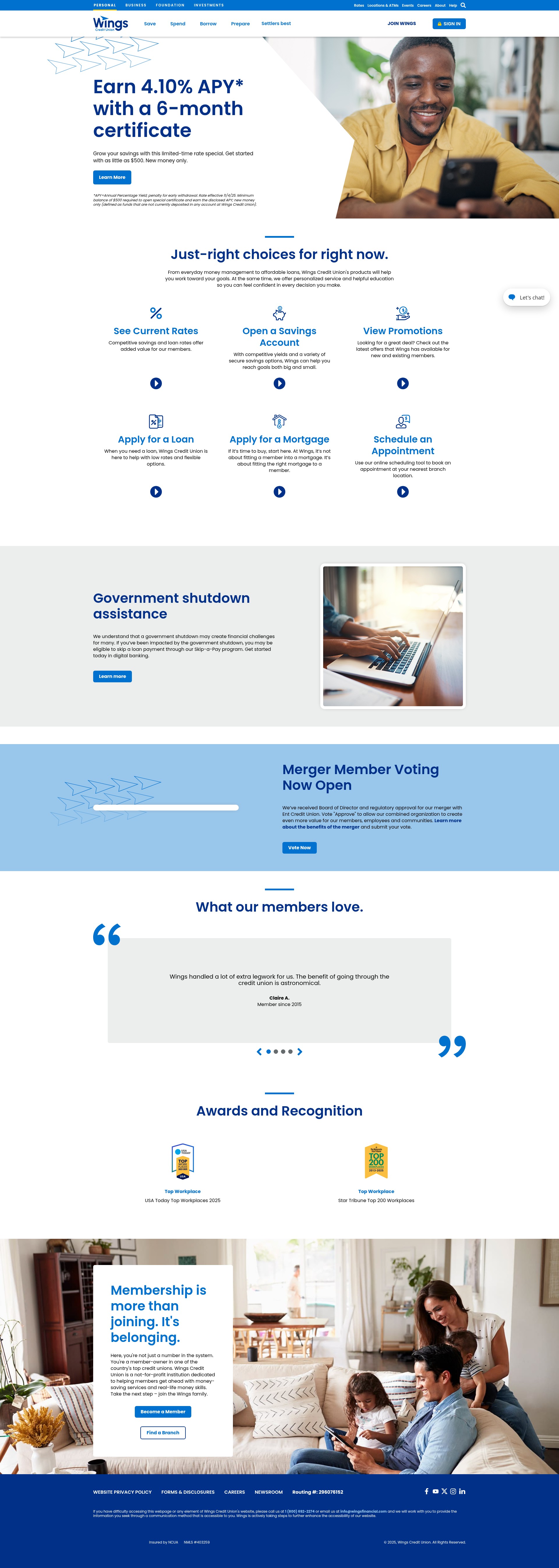 Landing Page