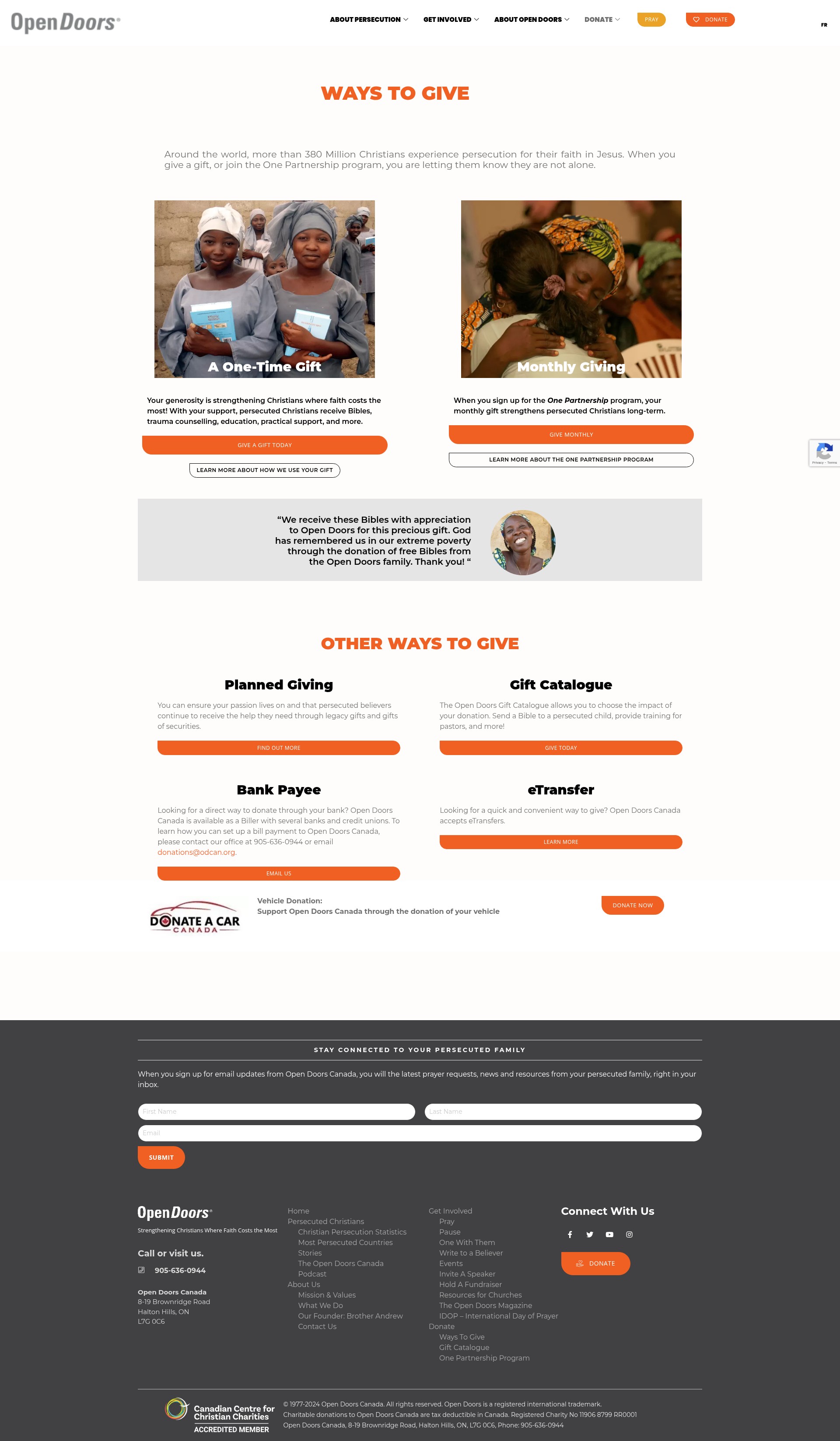 Landing Page