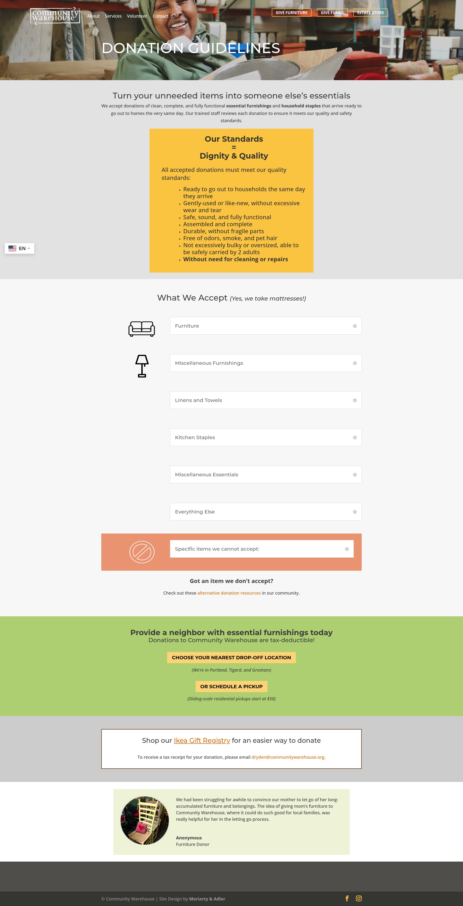 Landing Page