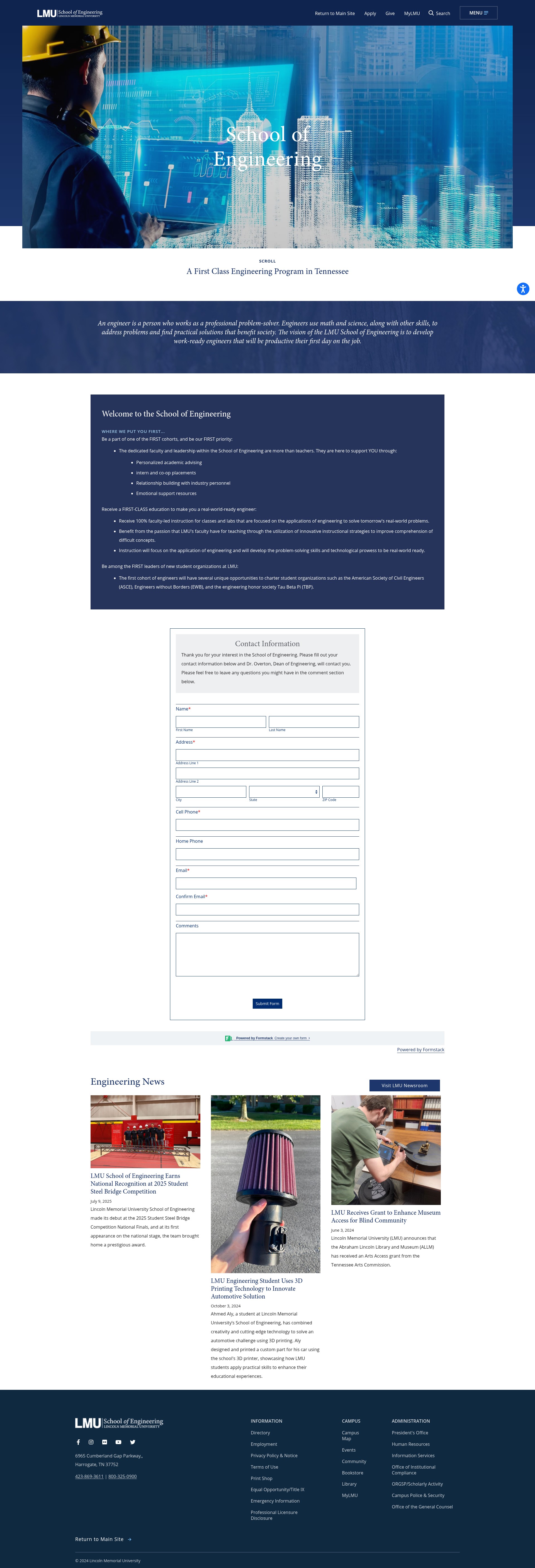 Landing Page