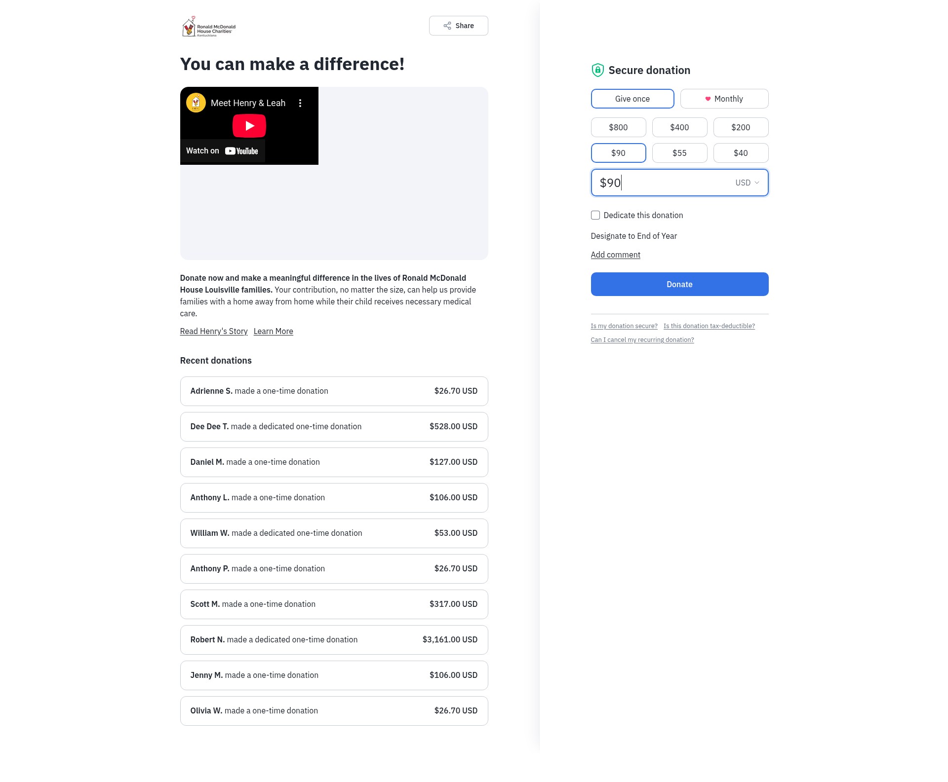 Landing Page