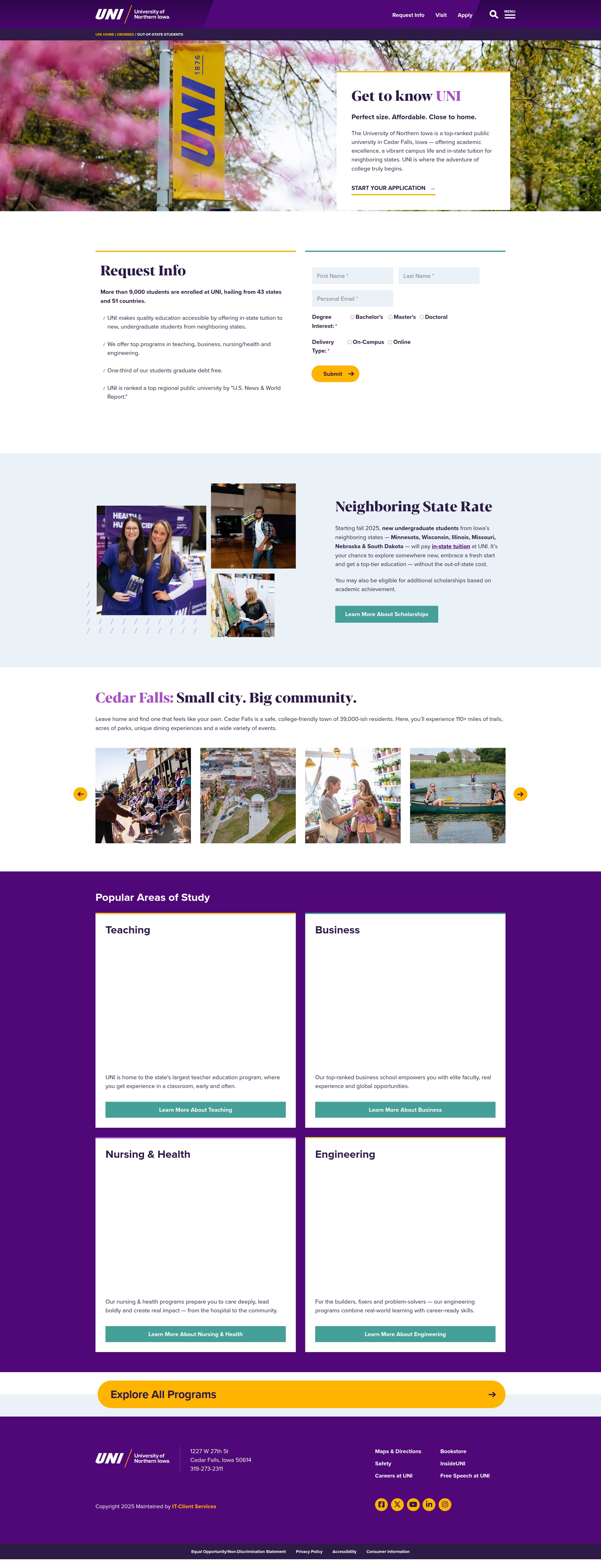 Landing Page