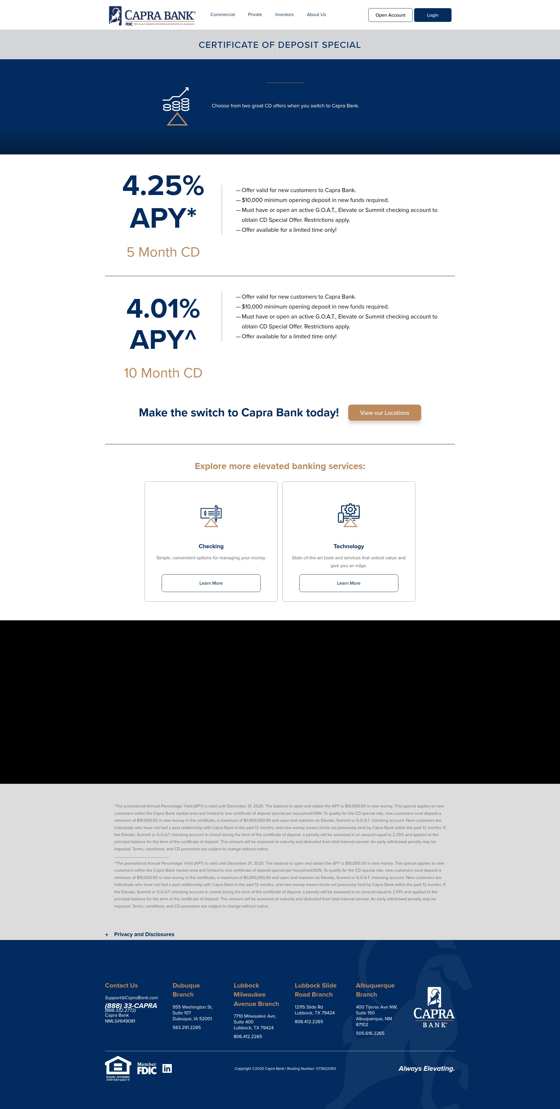 Landing Page