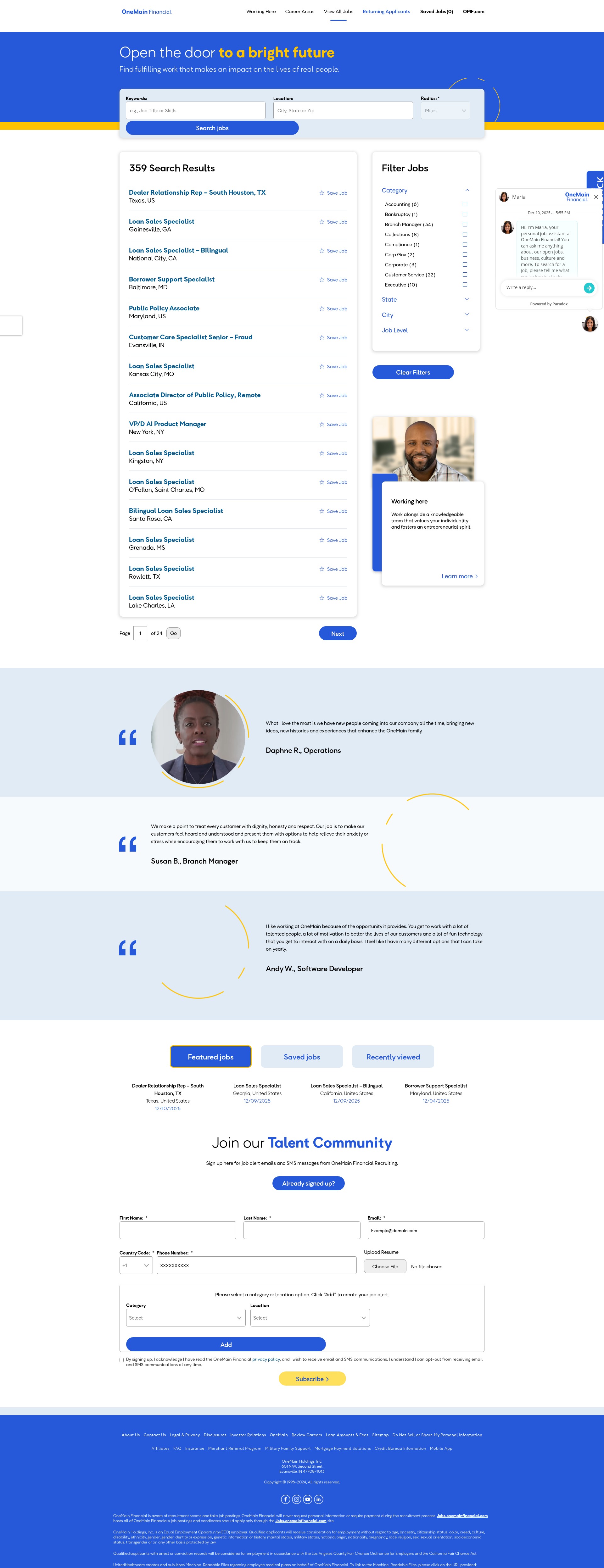 Landing Page