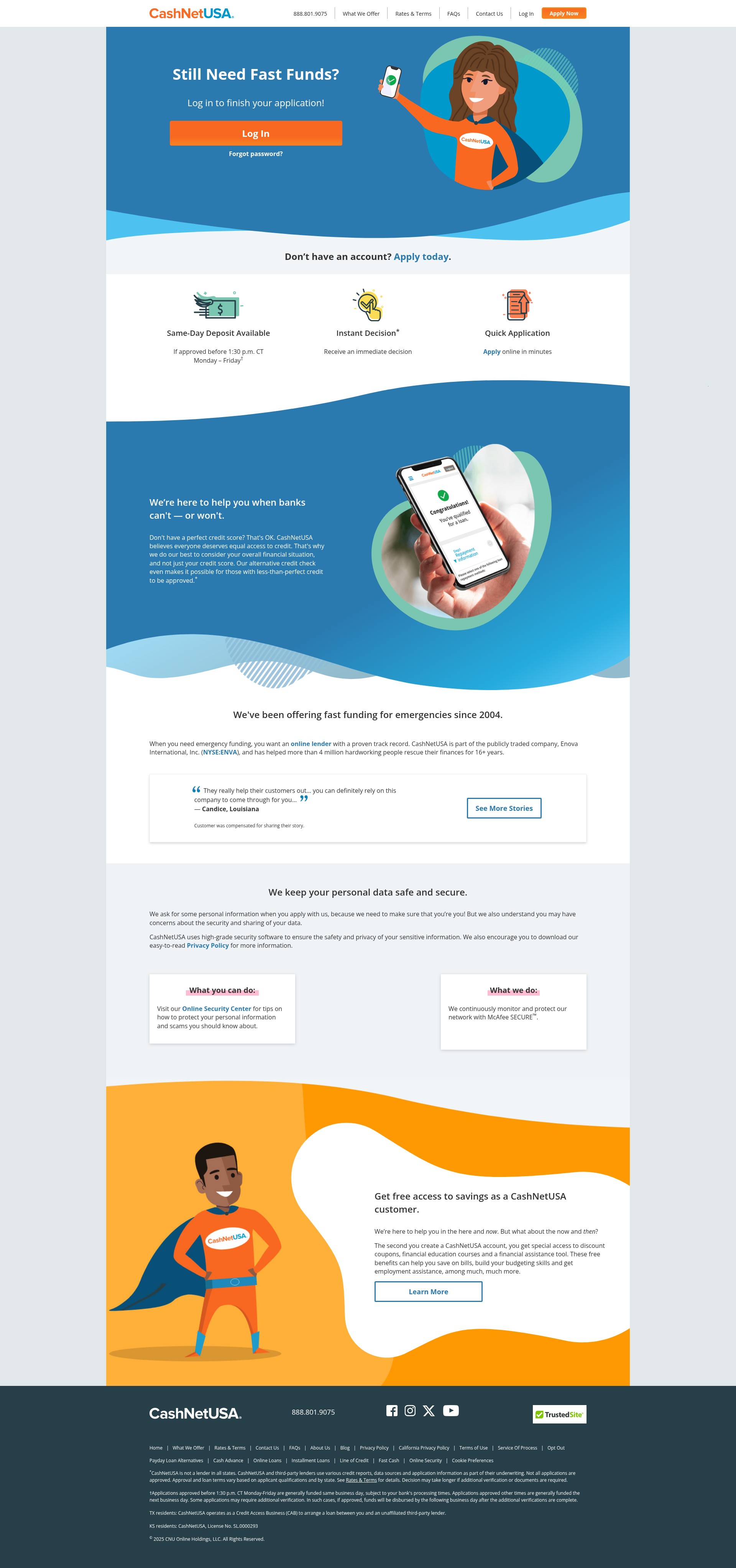 Landing Page