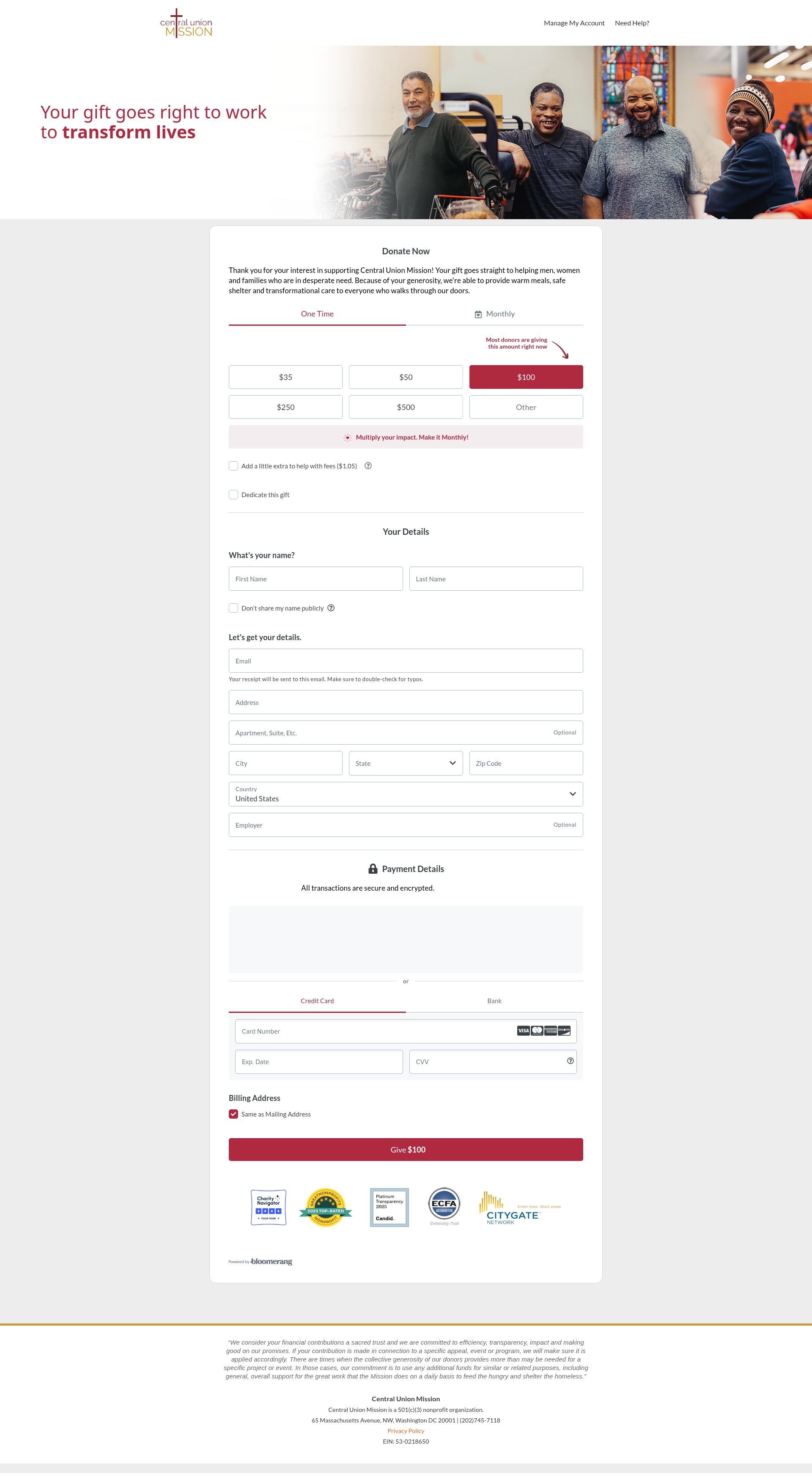 Landing Page