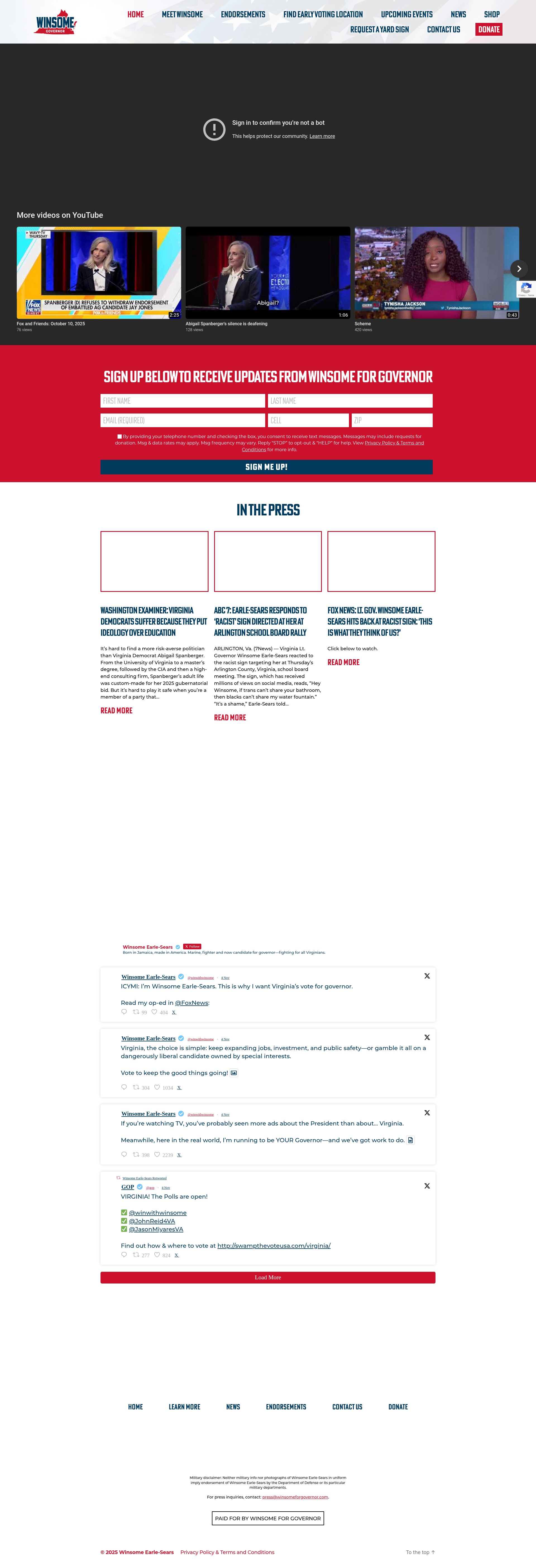 Landing Page