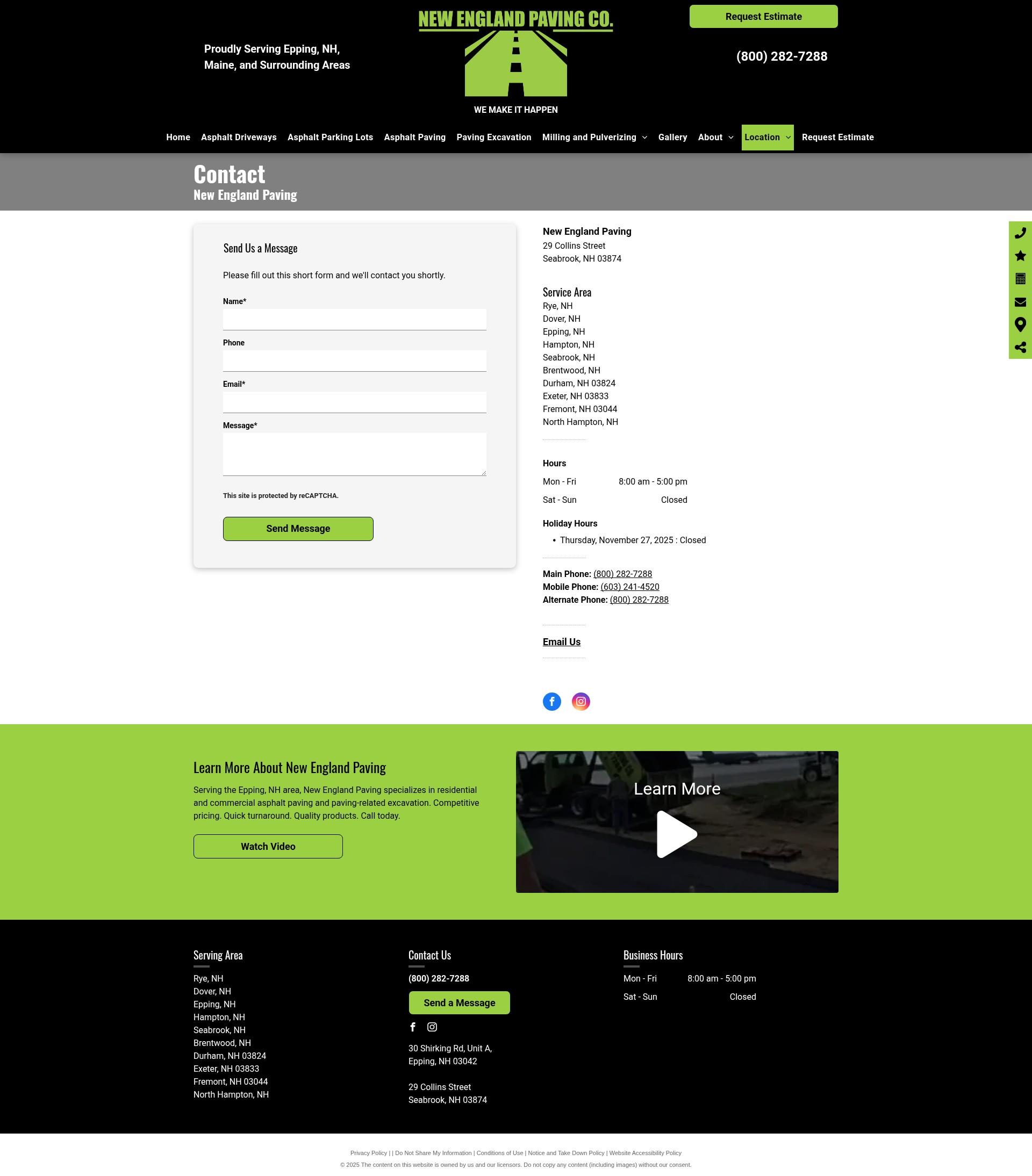 Landing Page