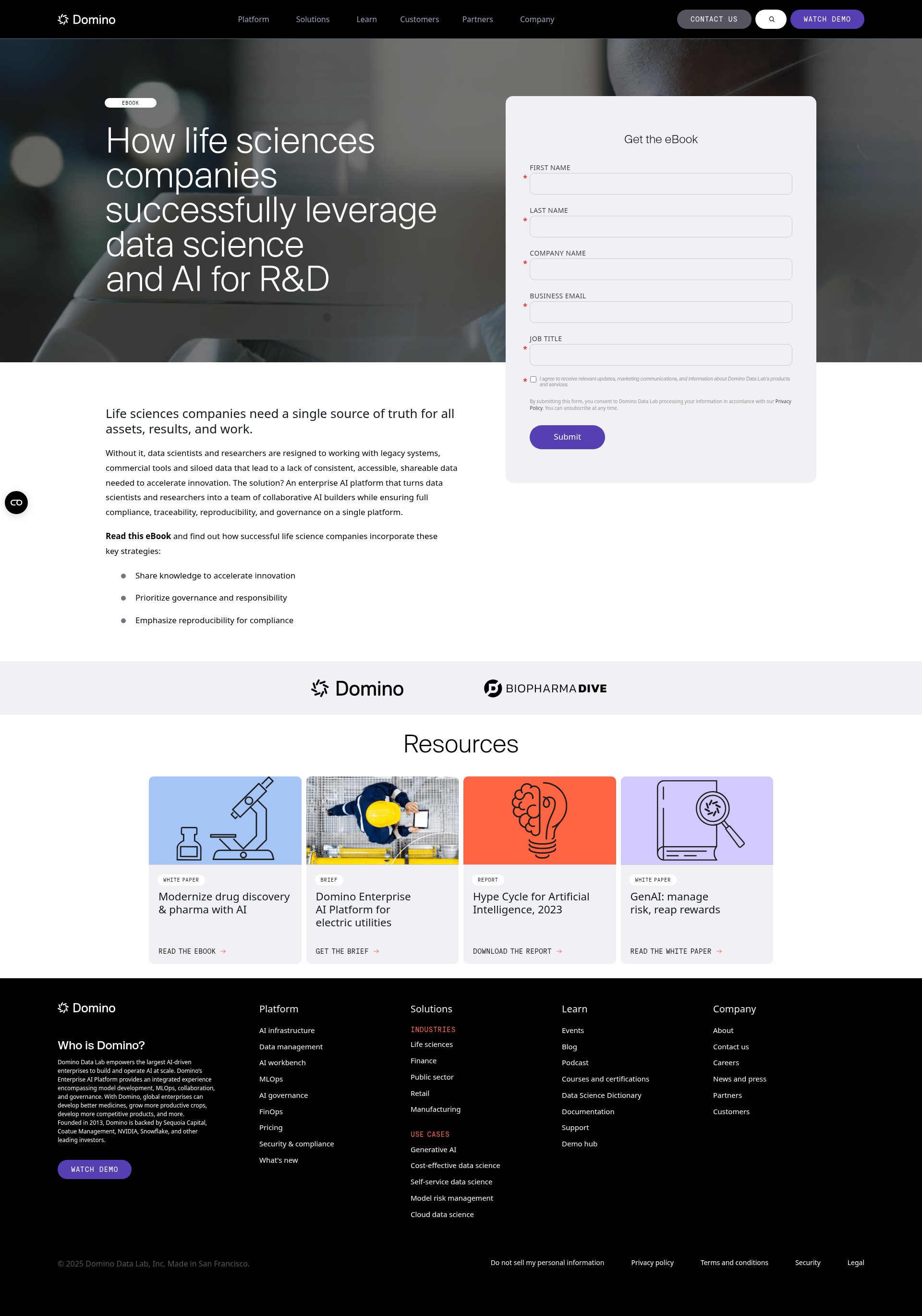 Landing Page
