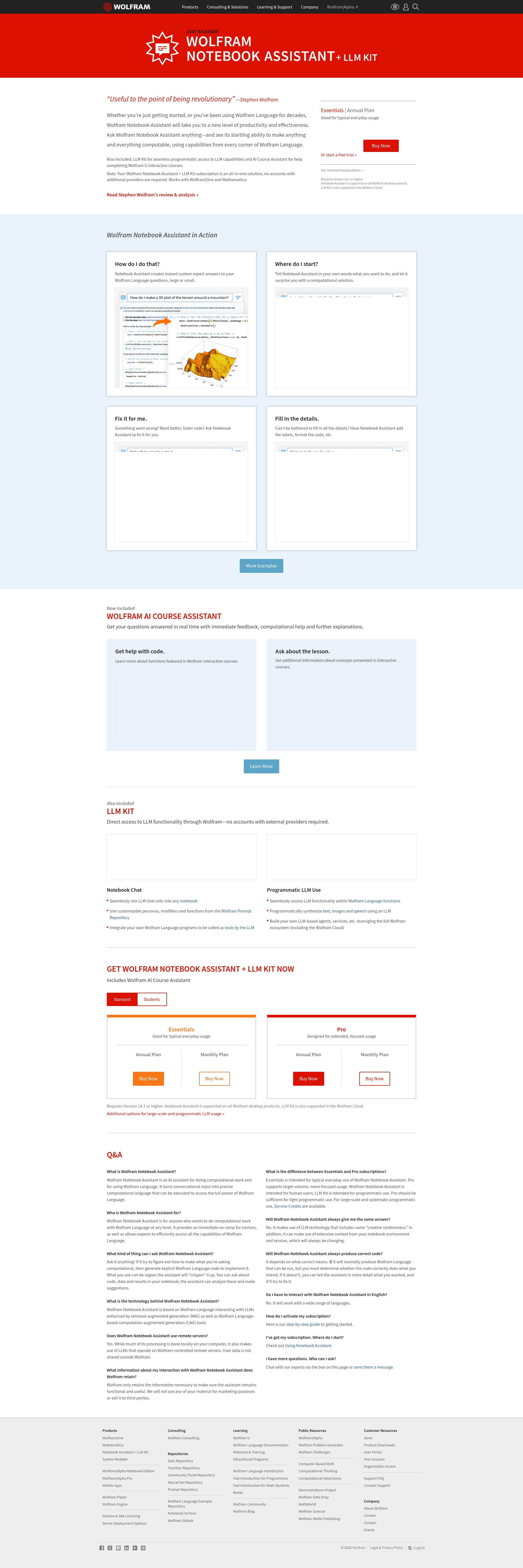 Landing Page