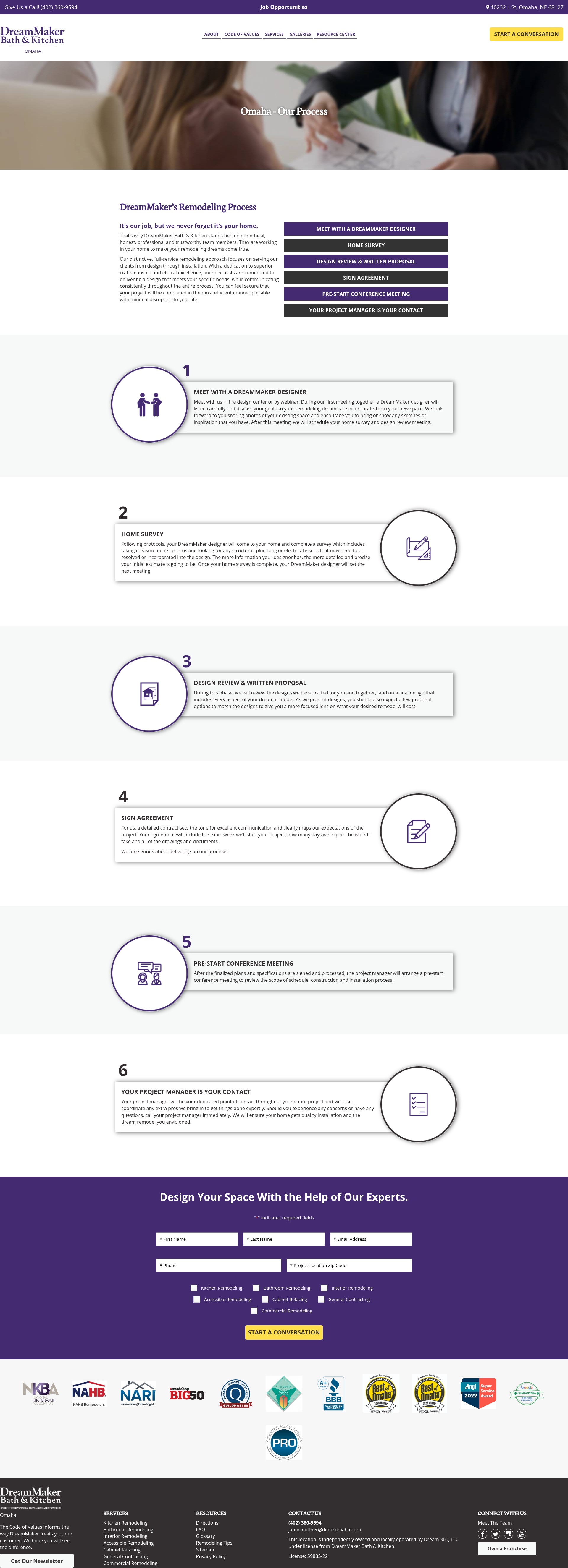 Landing Page