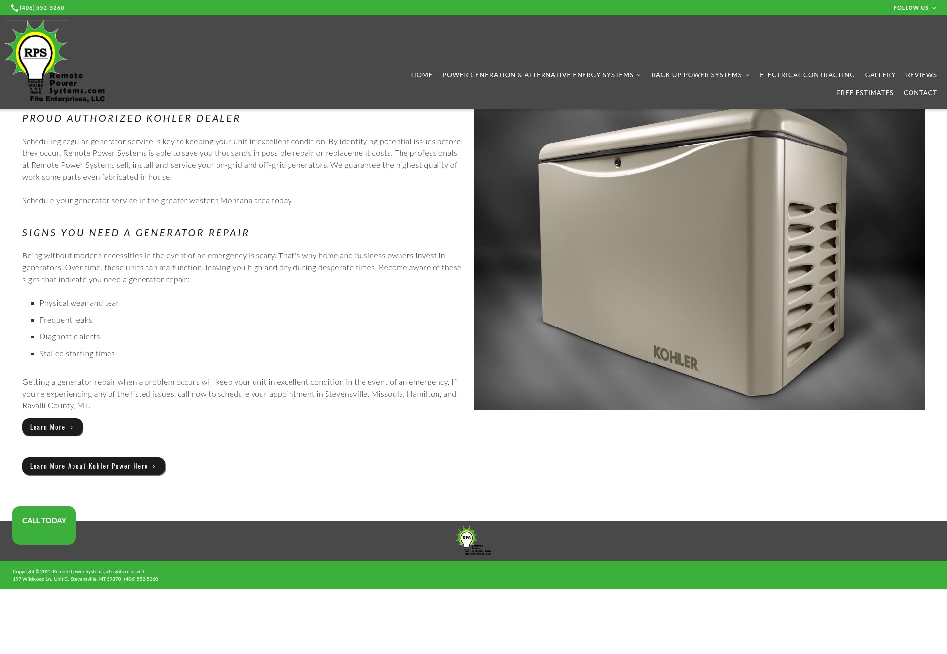 Landing Page