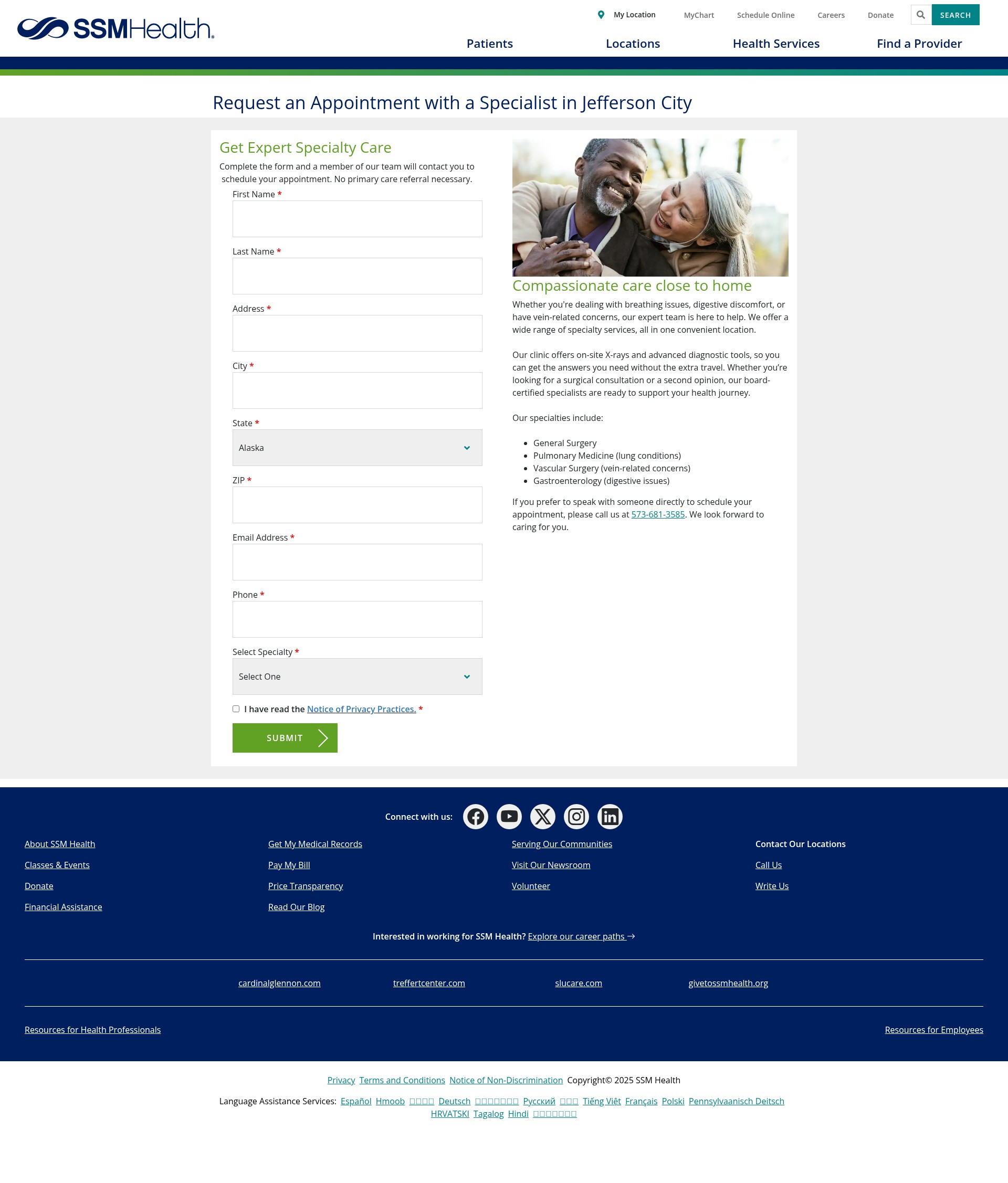 Landing Page