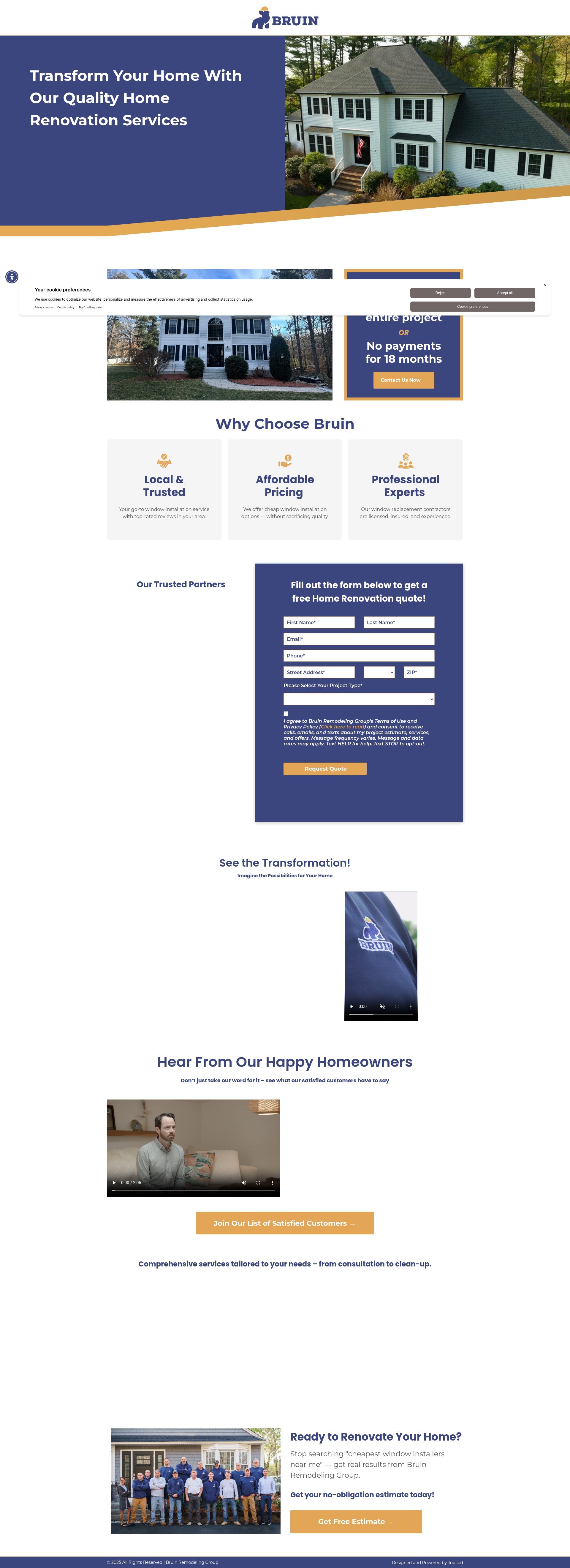 Landing Page