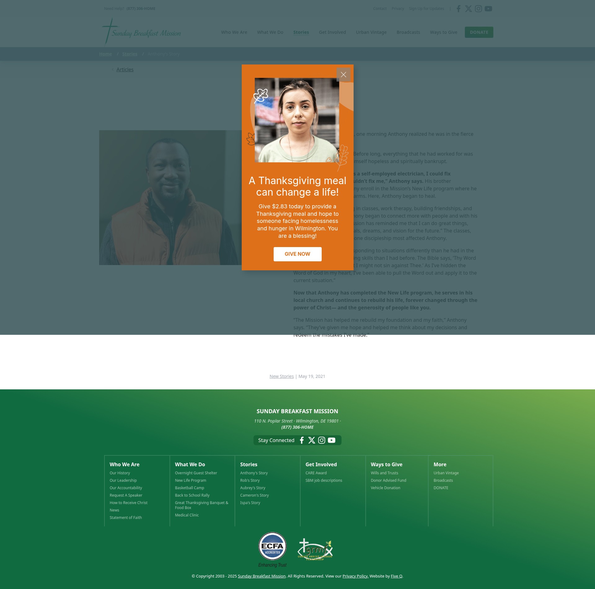 Landing Page