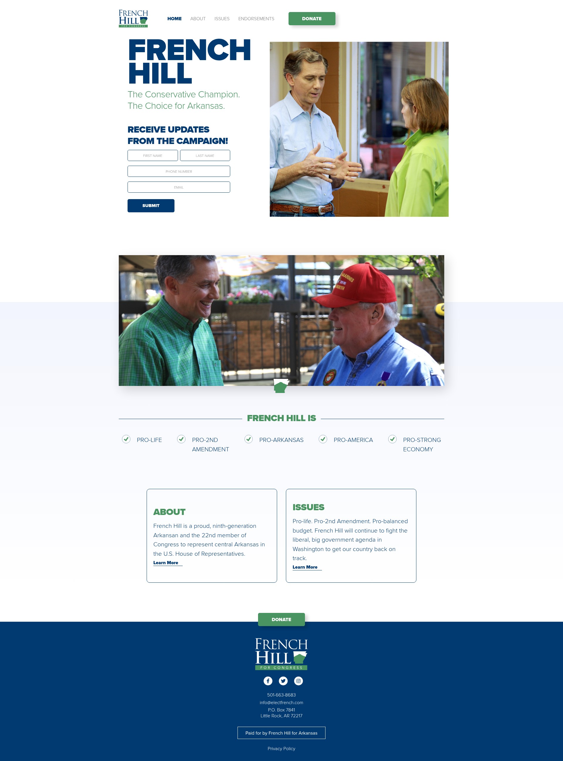 Landing Page