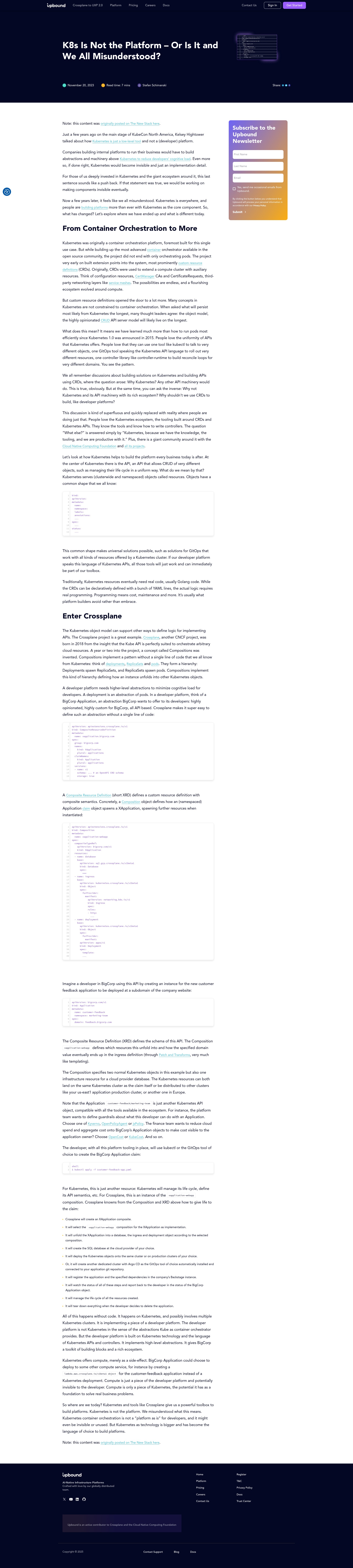 Landing Page