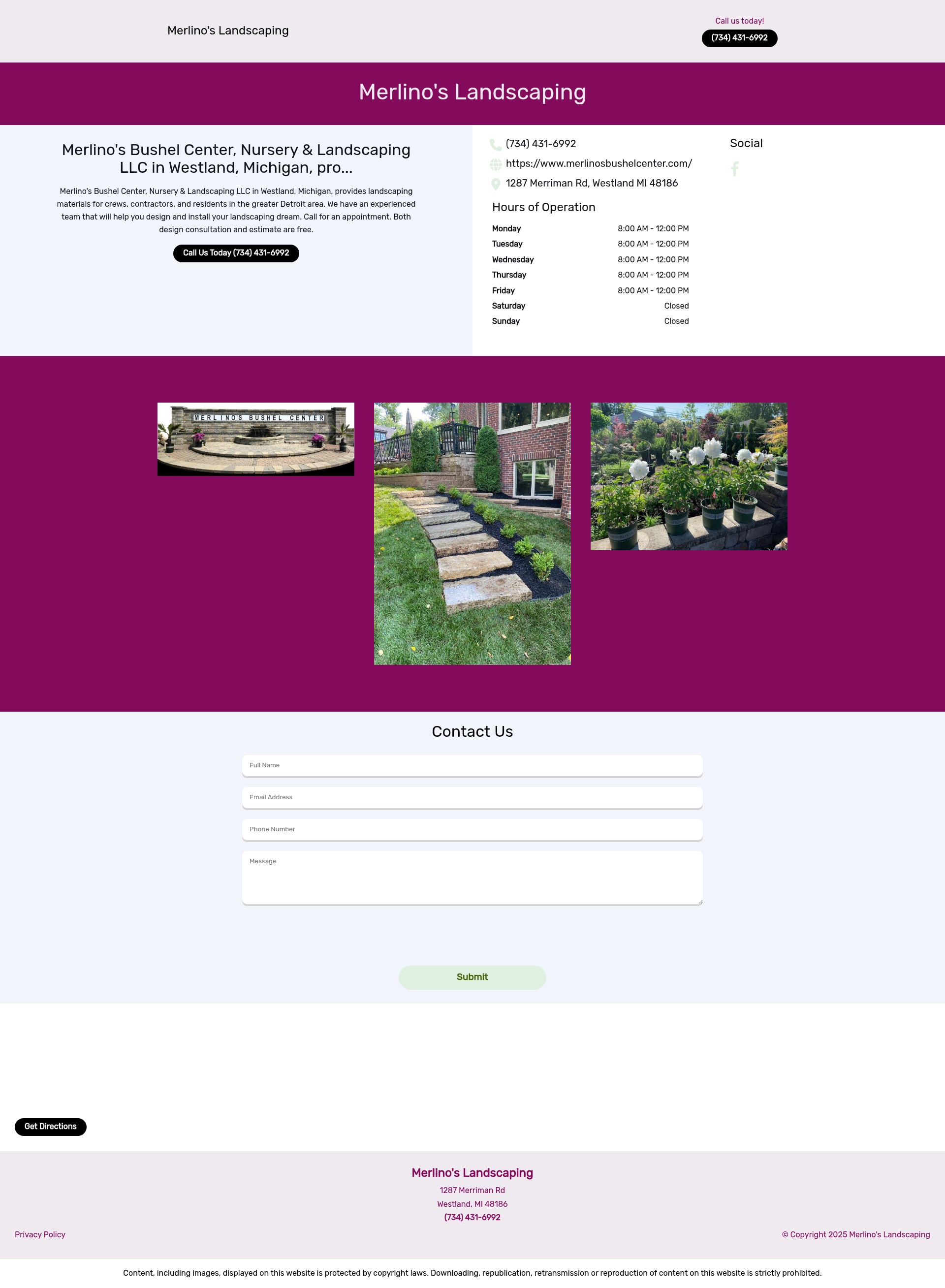 Landing Page