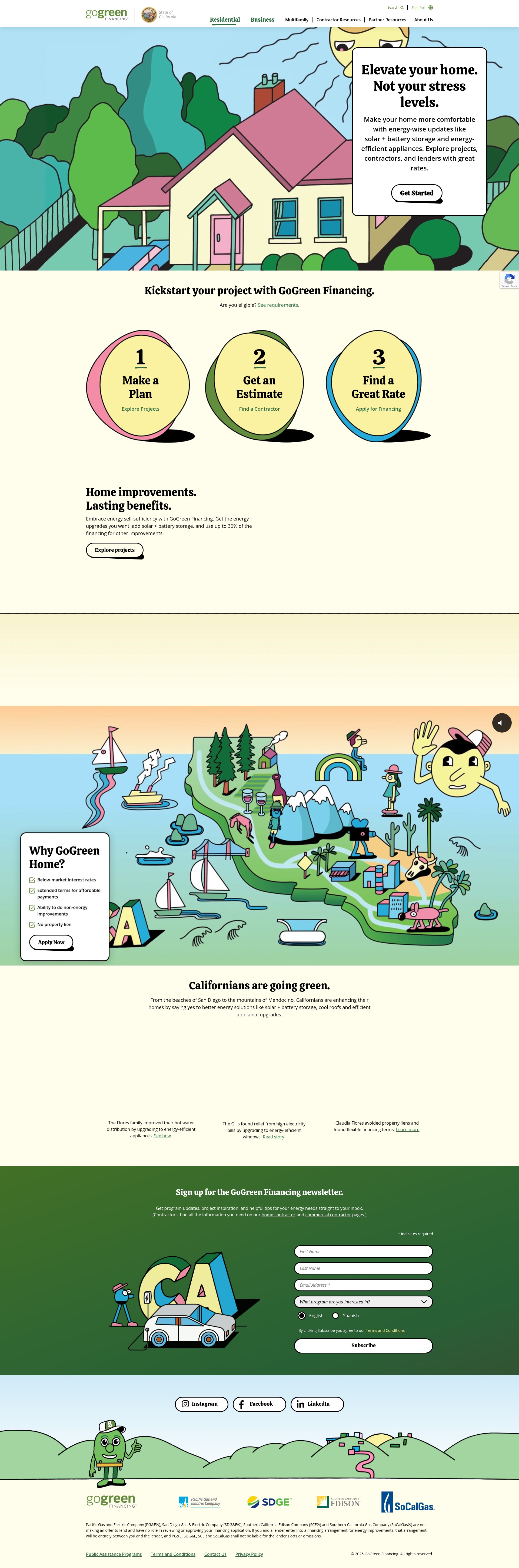 Landing Page