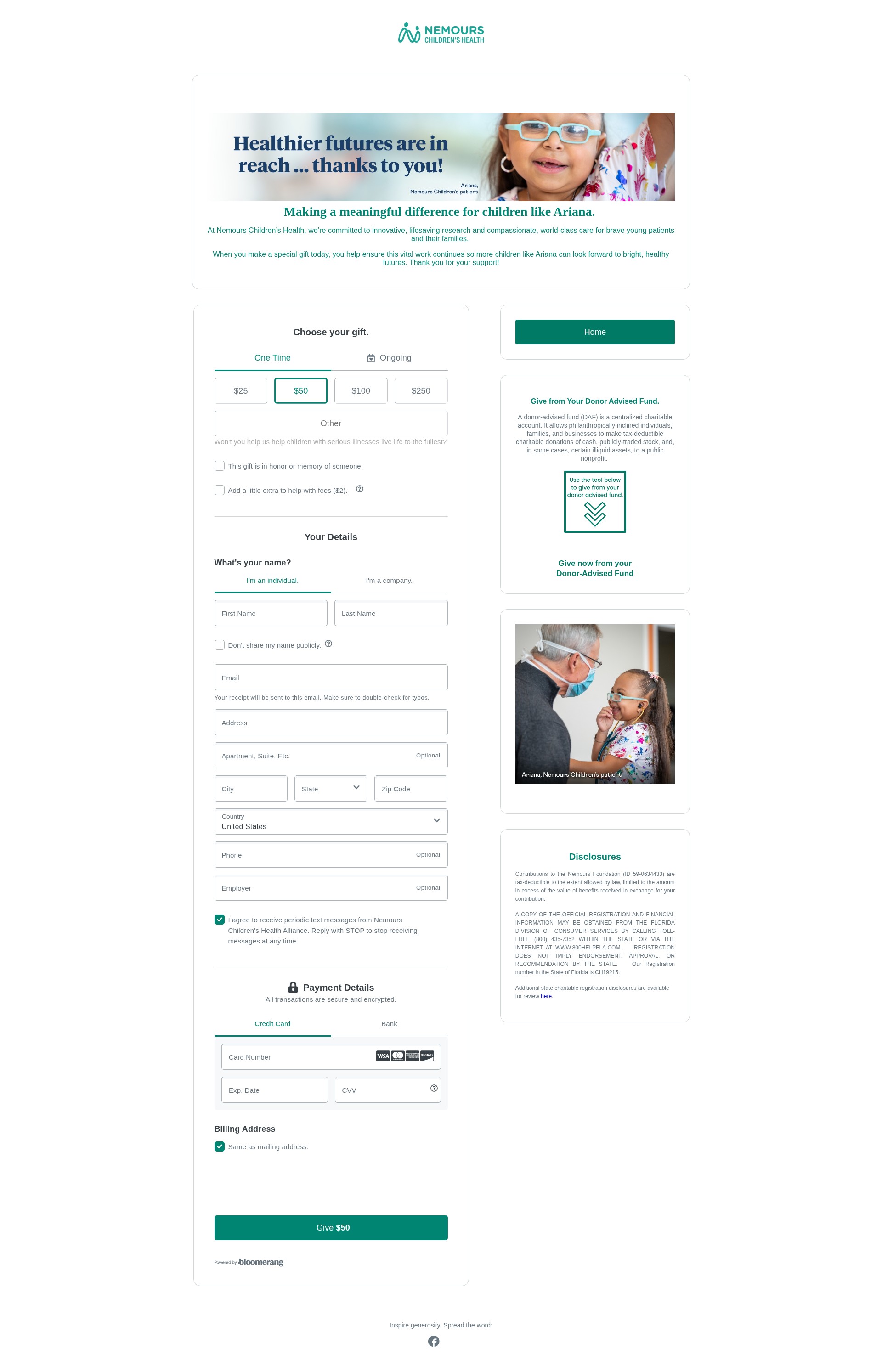 Landing Page