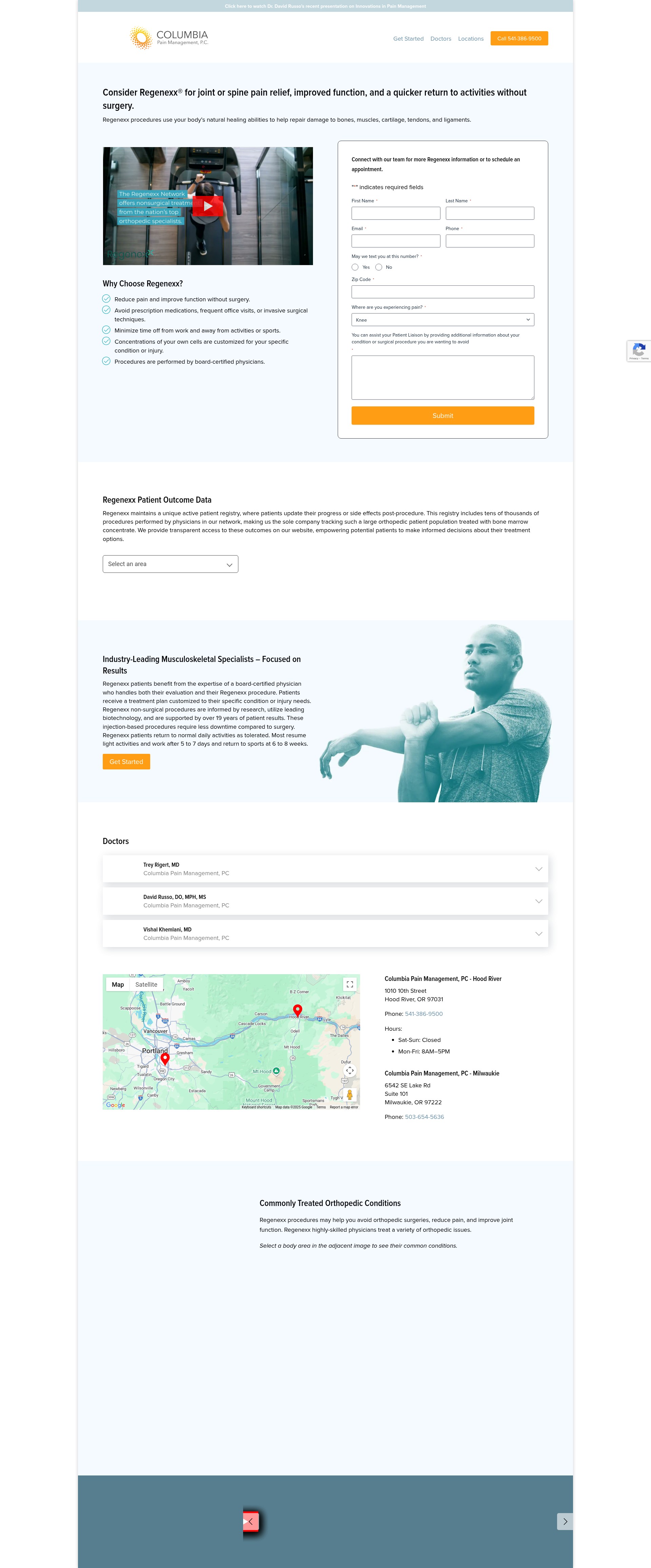 Landing Page