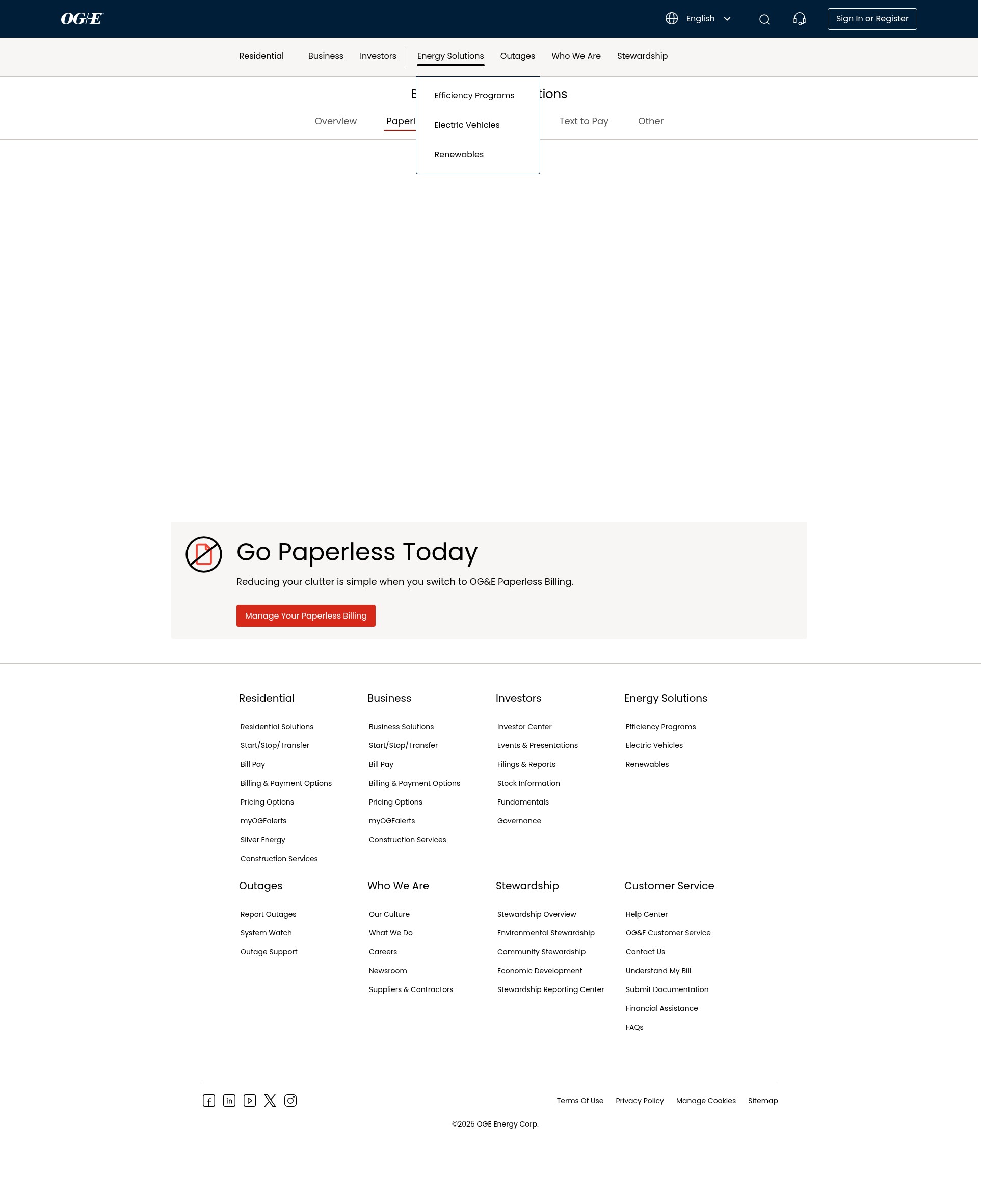 Landing Page