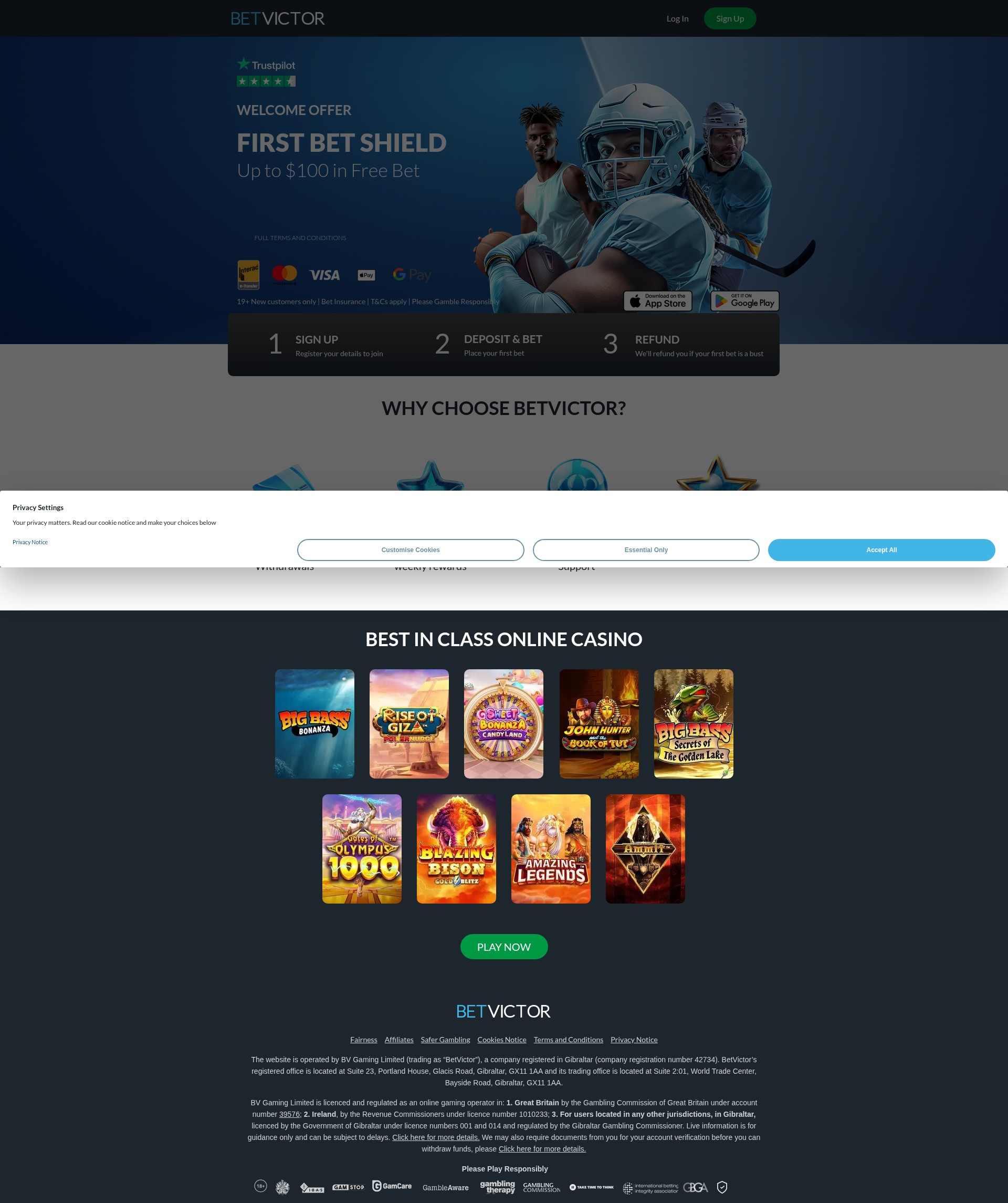 Landing Page